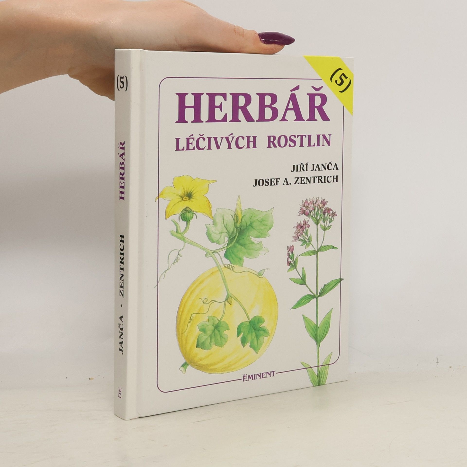 Josef Antonín Zentrich Herbář léčivých rostlin. 5. díl