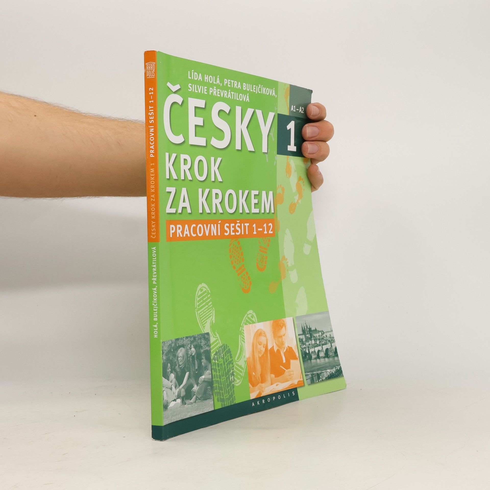 Lída Holá Česky krok za krokem 1. A1-A2. Pracovní sešit 1-12