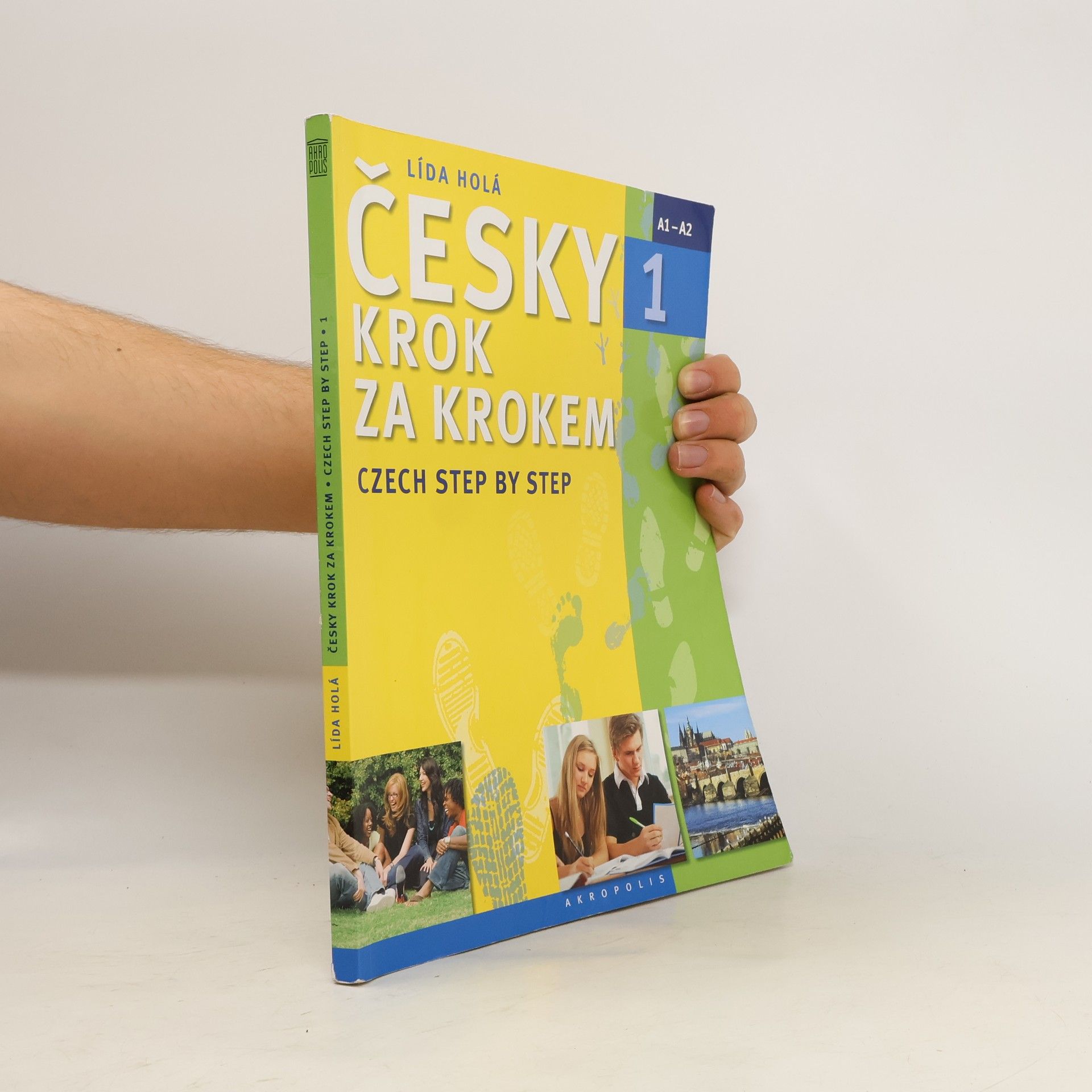 Lída Holá Česky krok za krokem 1. A1-A2 učebnice