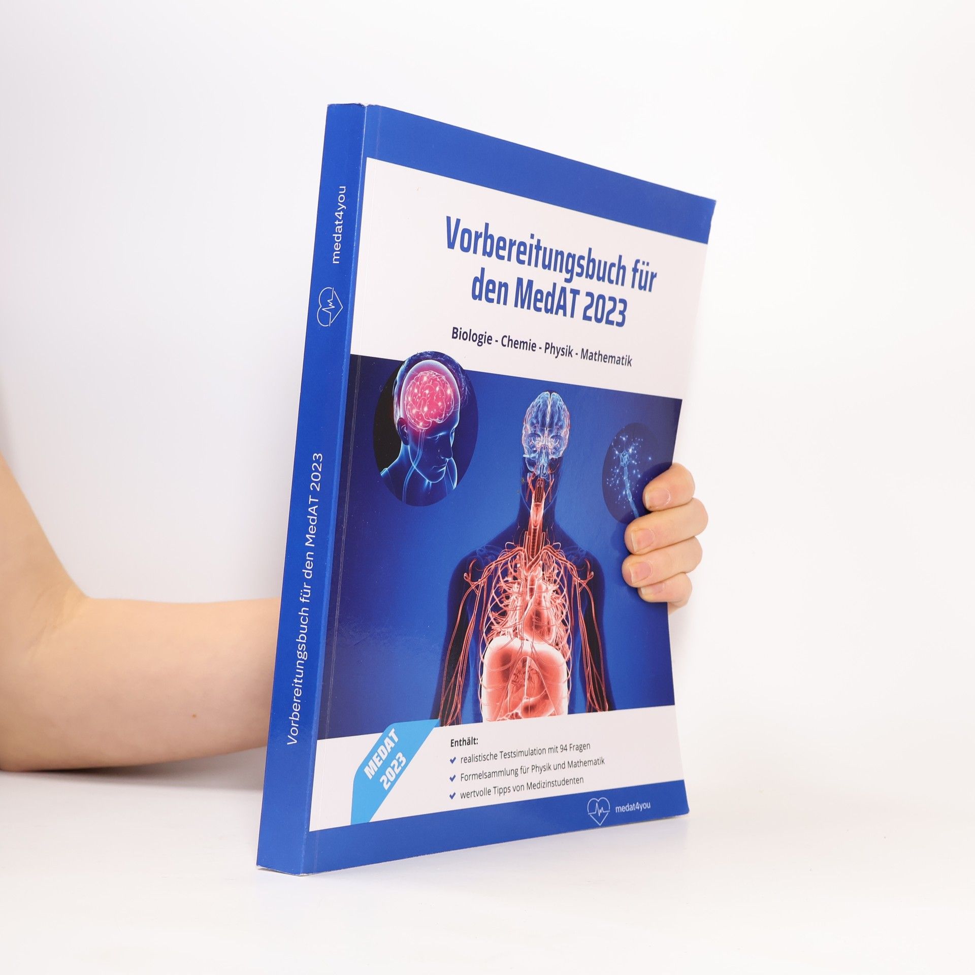 Stefan Fischnaller Lehrbuch für den MedAT 2023 - Vorbereitung auf den Wissensteil des MedATs (Biologie, Chemie, Physik und Mathematik) - inklusive Testsimulation für den BMS-Teil und Formelsammlungen