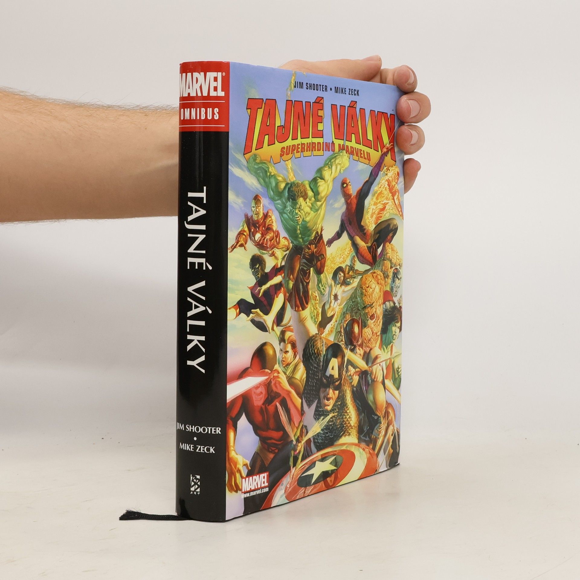 Jim Shooter Tajné války superhrdinů Marvelu