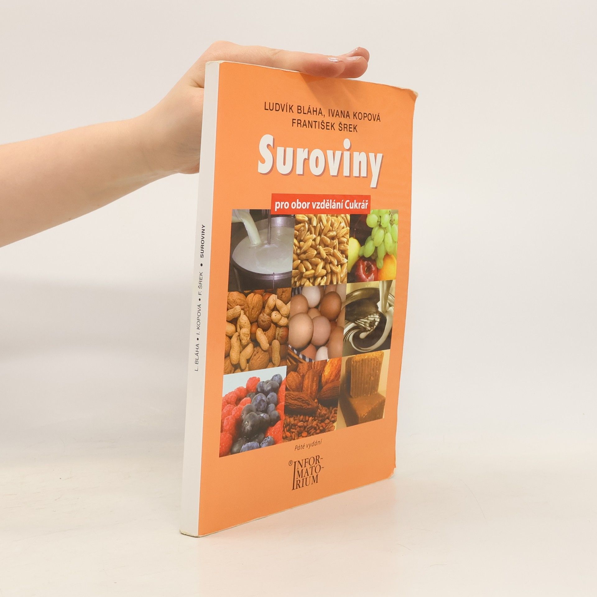 Ludvík Bláha Suroviny pro obor vzdělání Cukrář