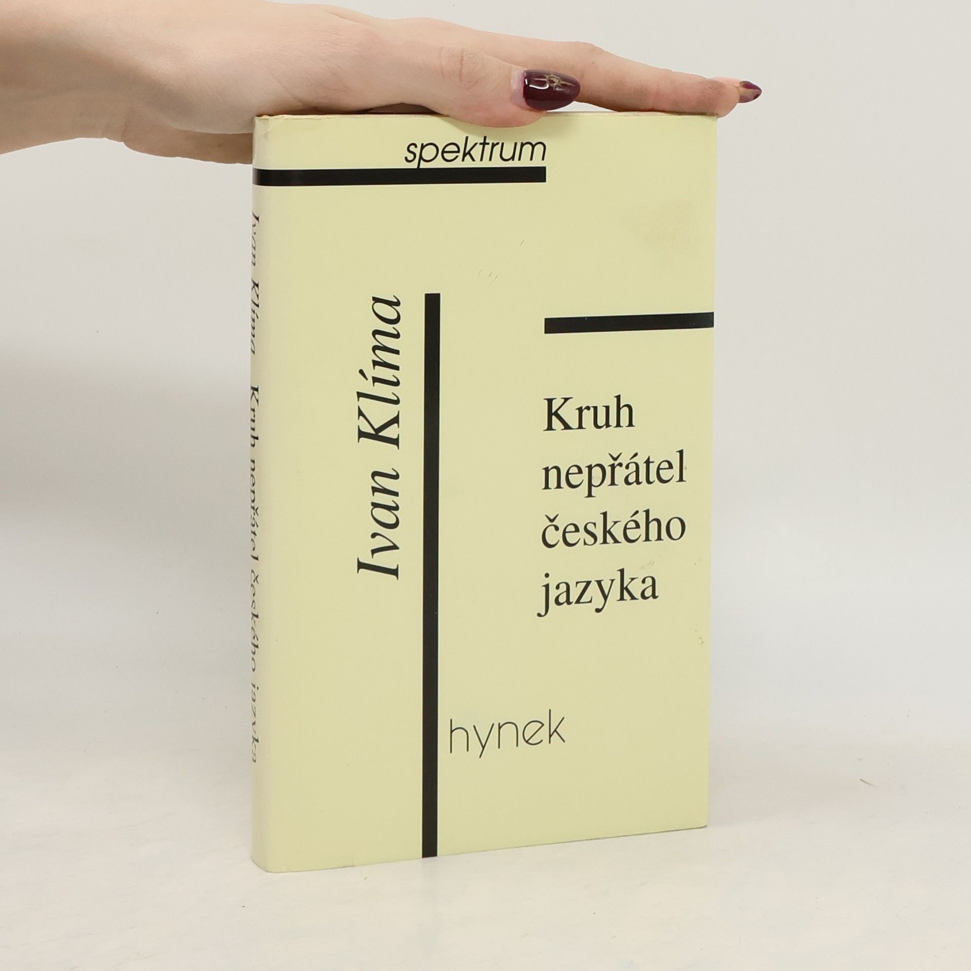 Ivan Klíma Kruh nepřátel českého jazyka