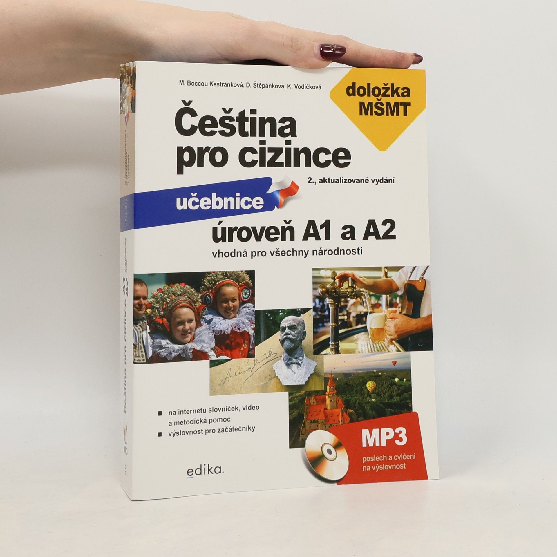 Marie Kestřánková Čeština pro cizince. Úroveň A1 a A2. Učebnice