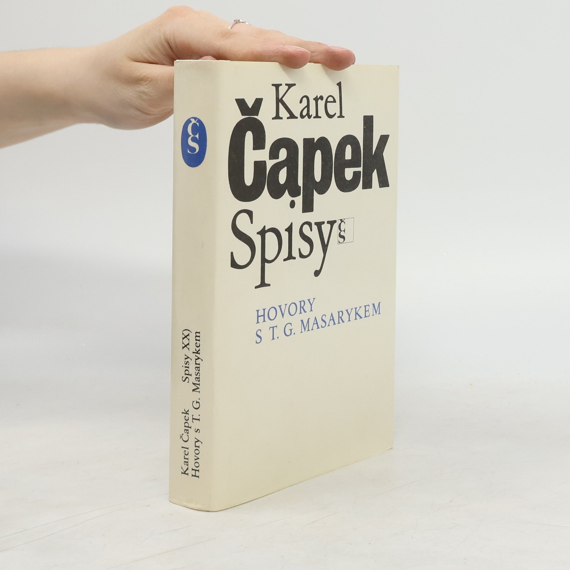 Karel Čapek Hovory s T. G. Masarykem