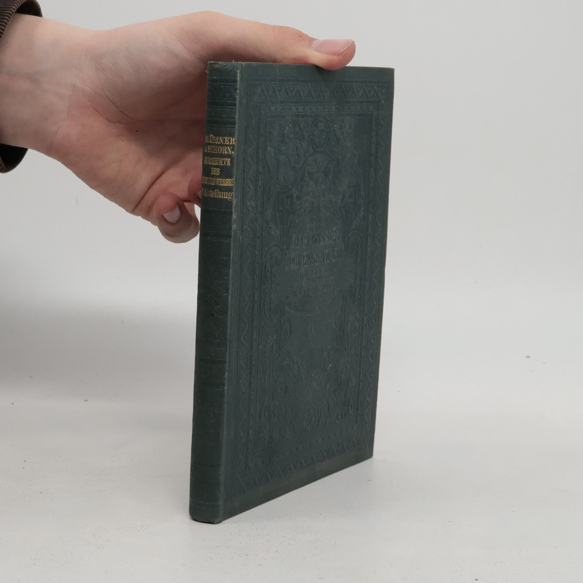 Otto von Schorn Die Kunsterzeugnisse aus Thon und Glas