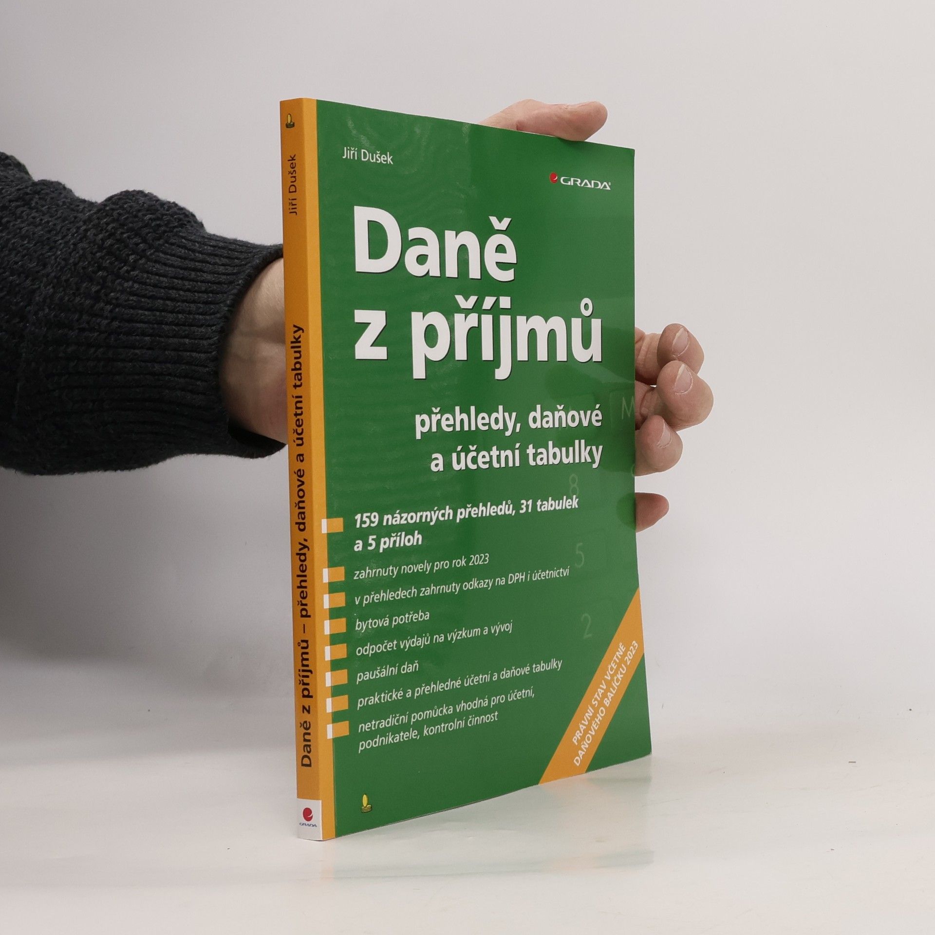 Jiří Dušek Daně z příjmů - přehledy, daňové a účetní tabulky