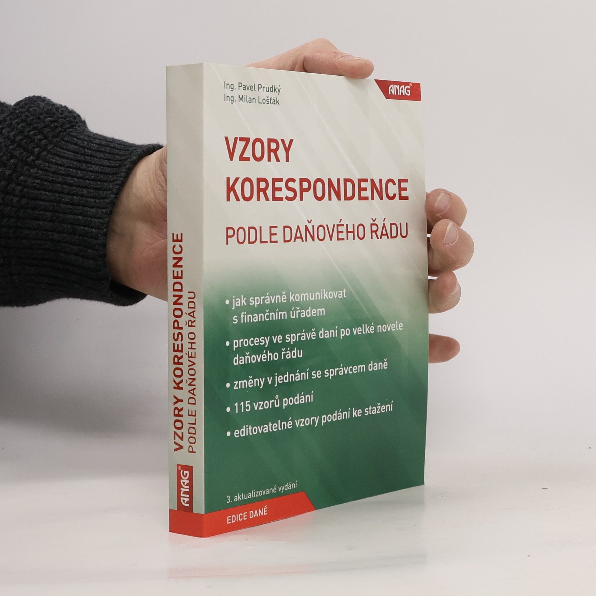 Milan Lošt̕ák Vzory korespondence podle daňového řádu