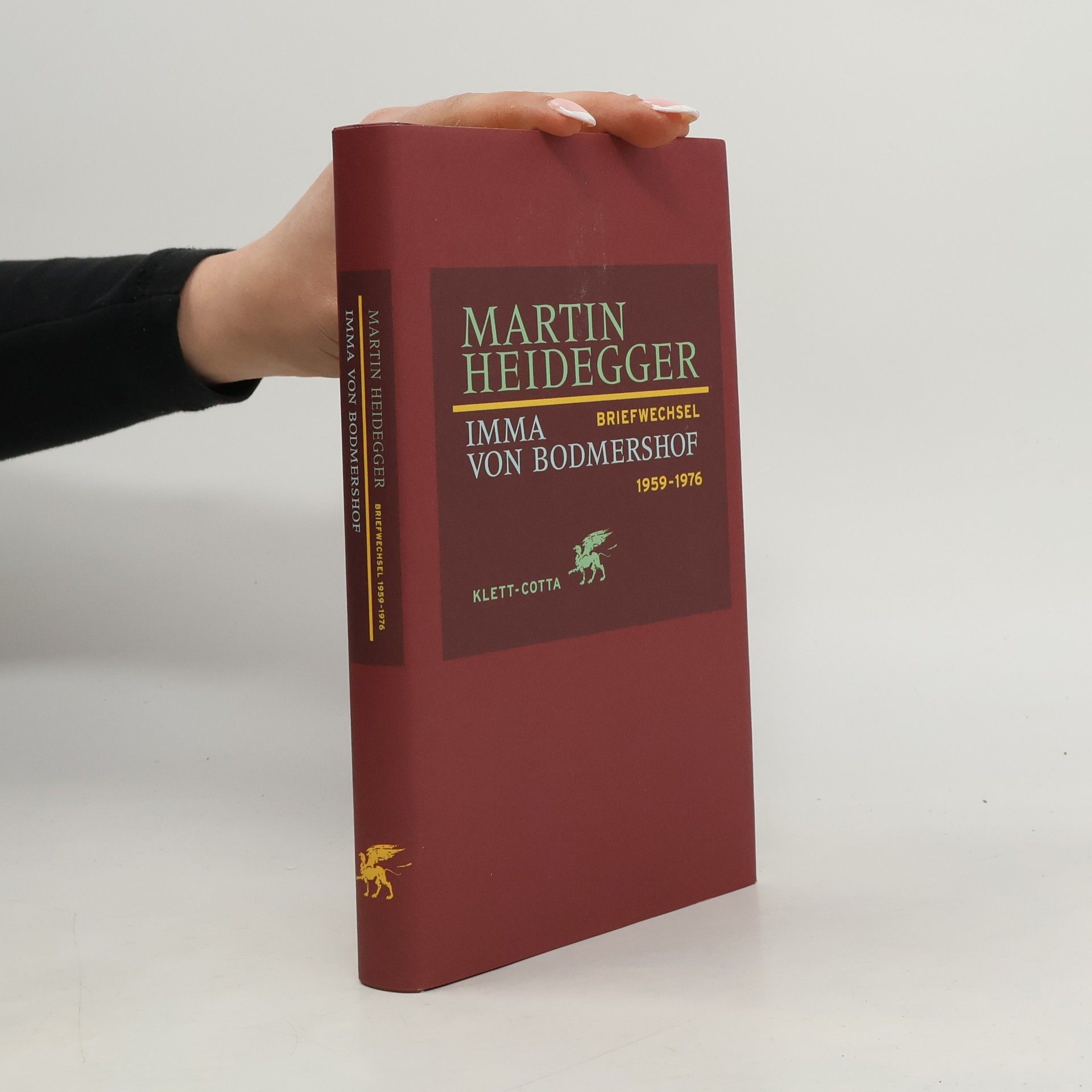 Martin Heidegger Briefwechsel 1959–1976