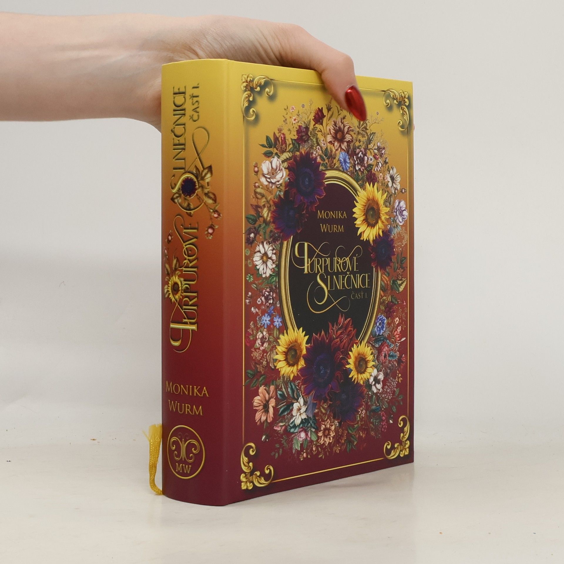 Monika Wurm Purpurové slnečnice 1