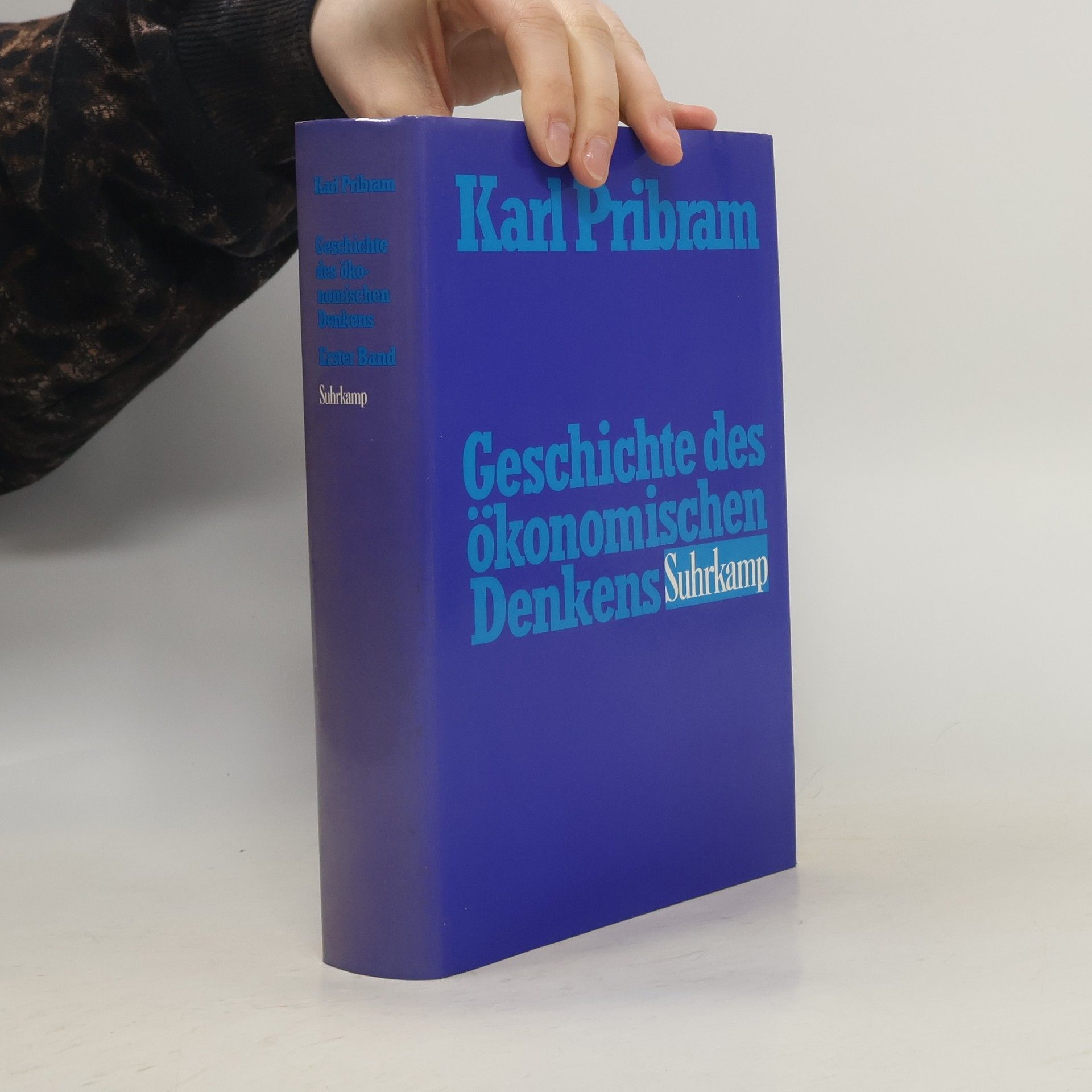 Karl H. Pribram Geschichte des ökonomischen Denkens, in 2 Bdn