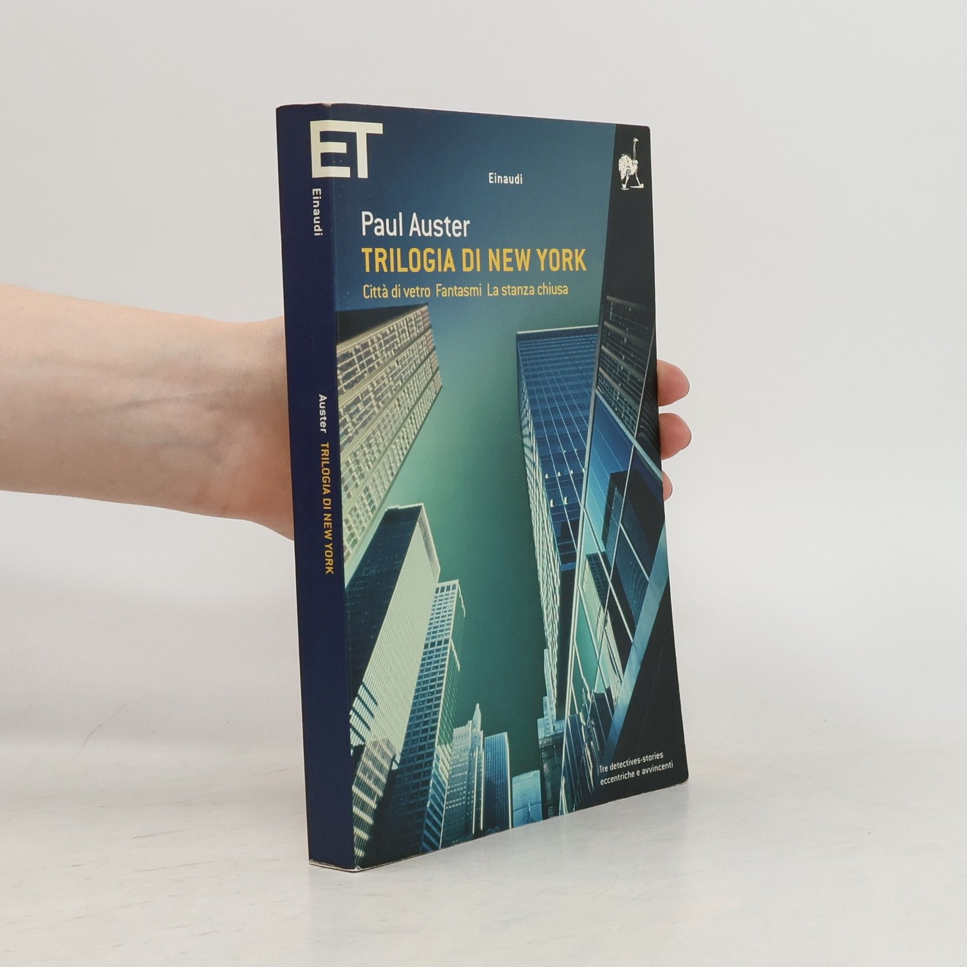 Massimo Bocchiola Trilogia di New York. Città di vetro, Fantasmi, La stanza chiusa
