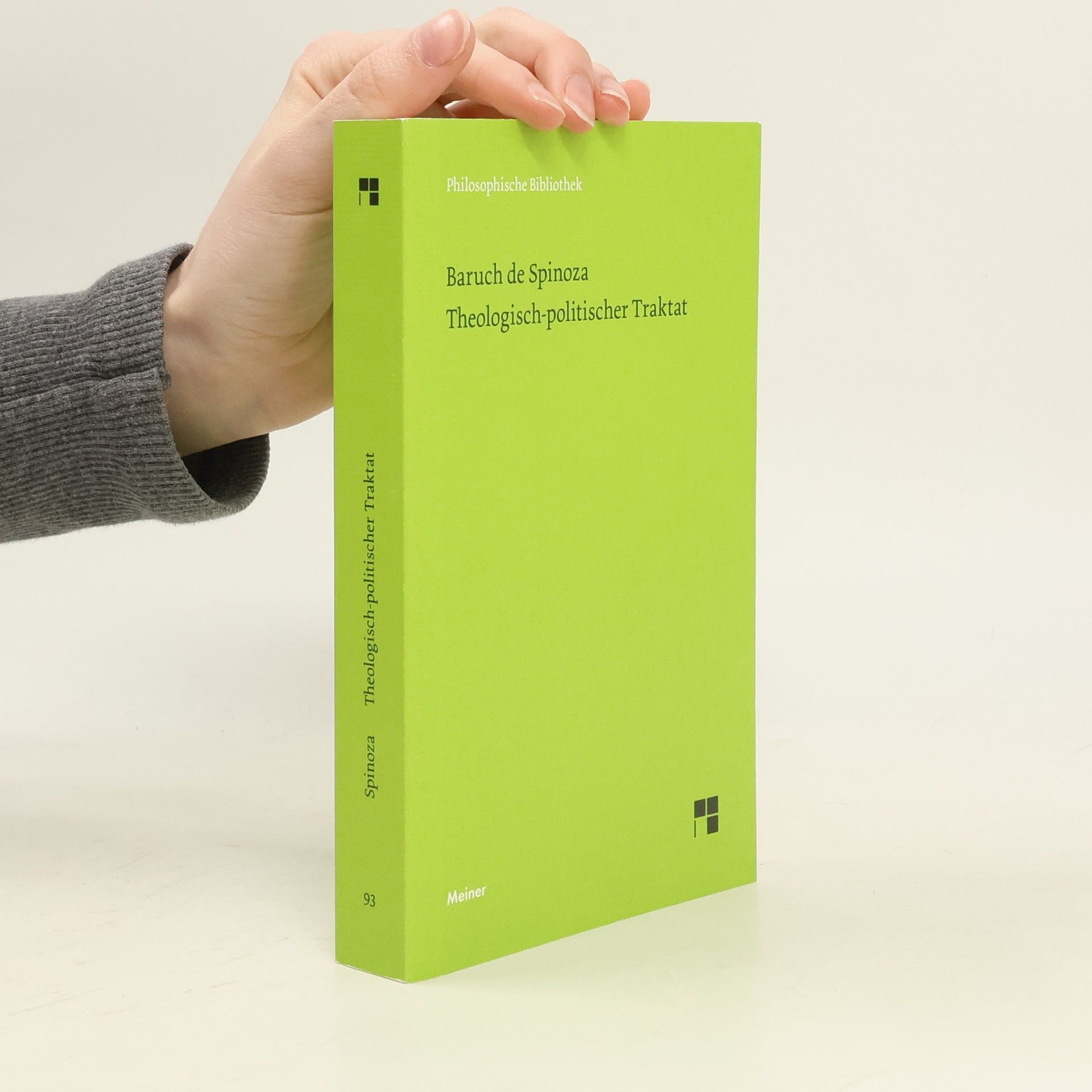 Benedictus de Spinoza Theologisch-politischer Traktat