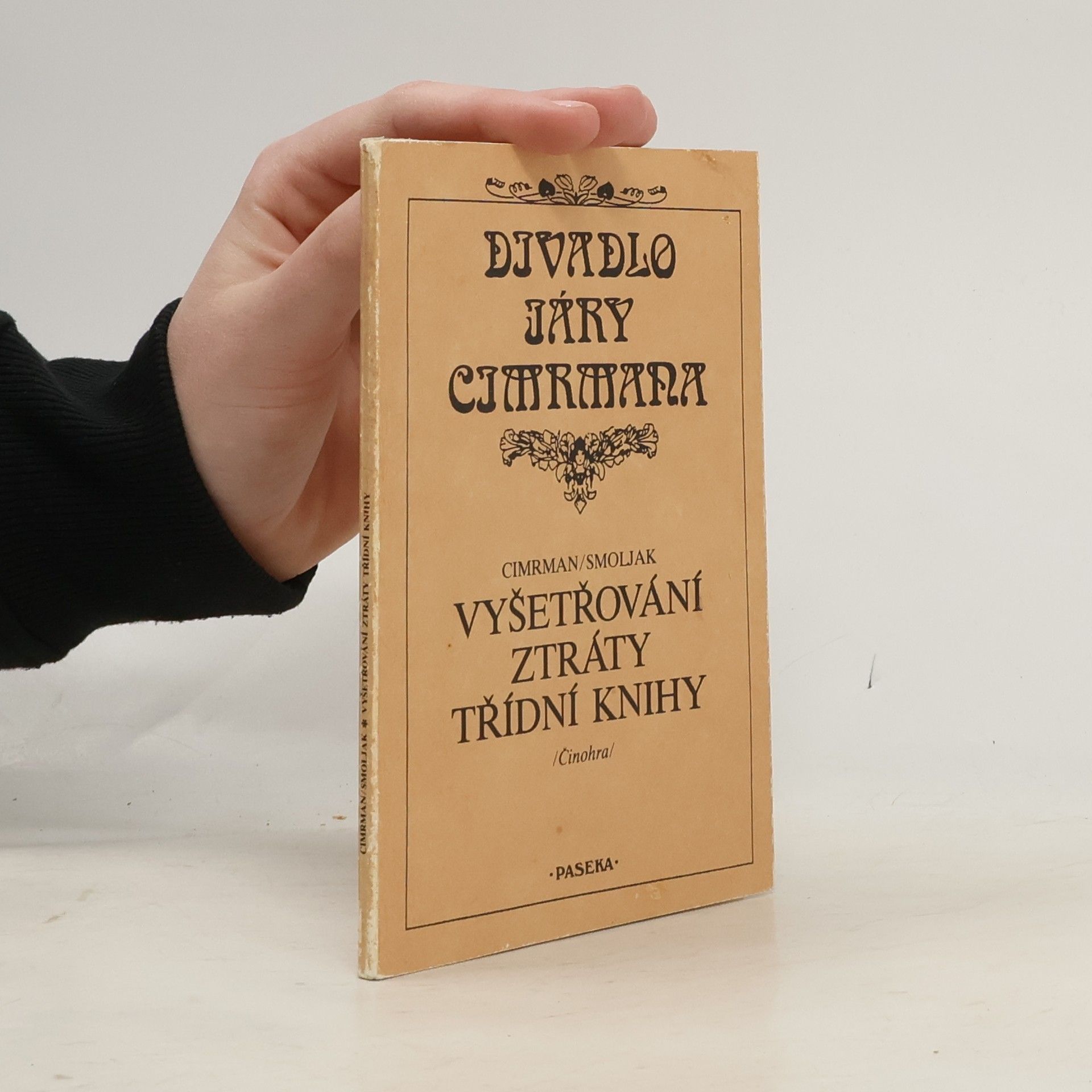 Ladislav Smoljak Vyšetřování ztráty třídní knihy