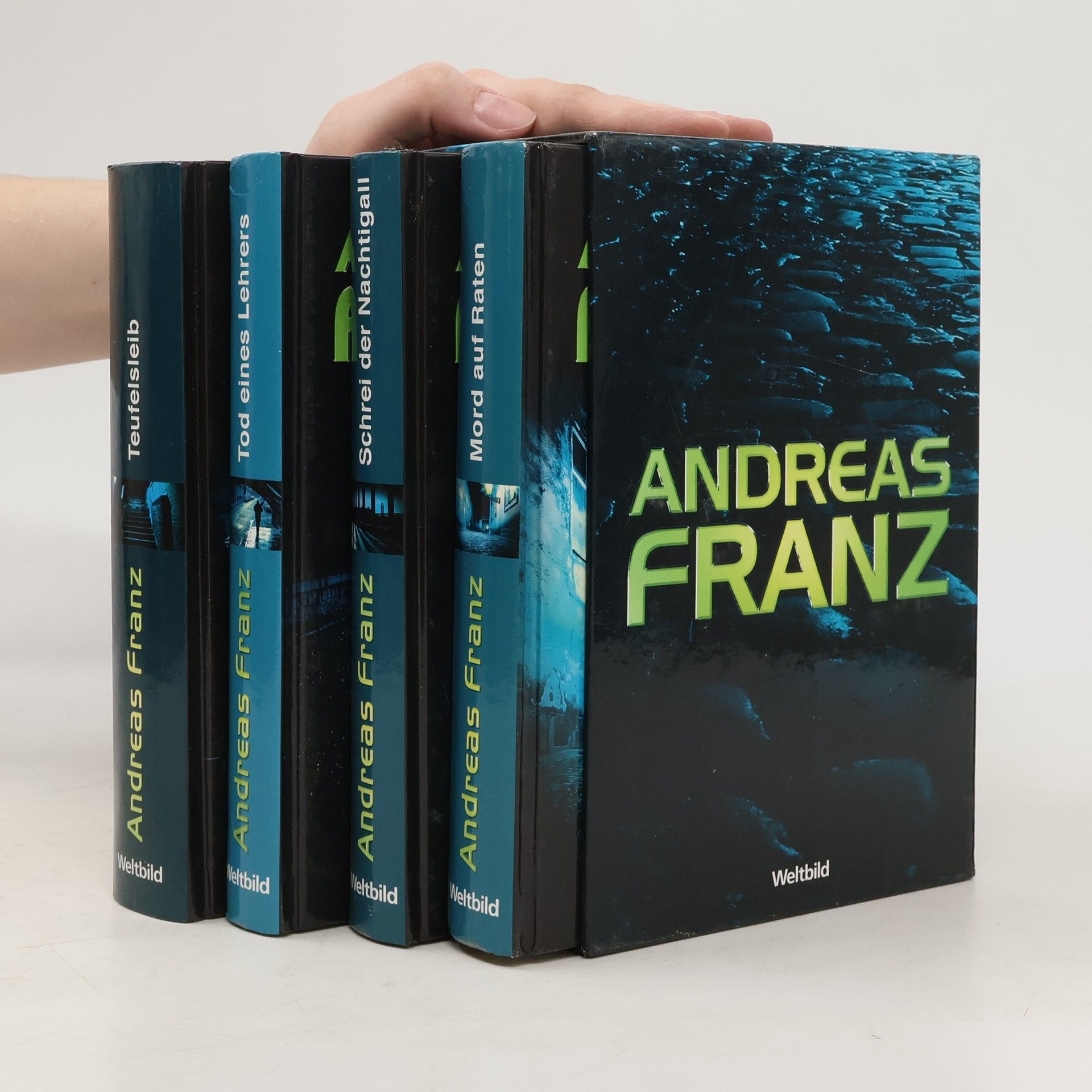 Andreas Franz Tod eines Lehrers. Mord auf Raten. Schrei der Nachtigall. Teufelsleib