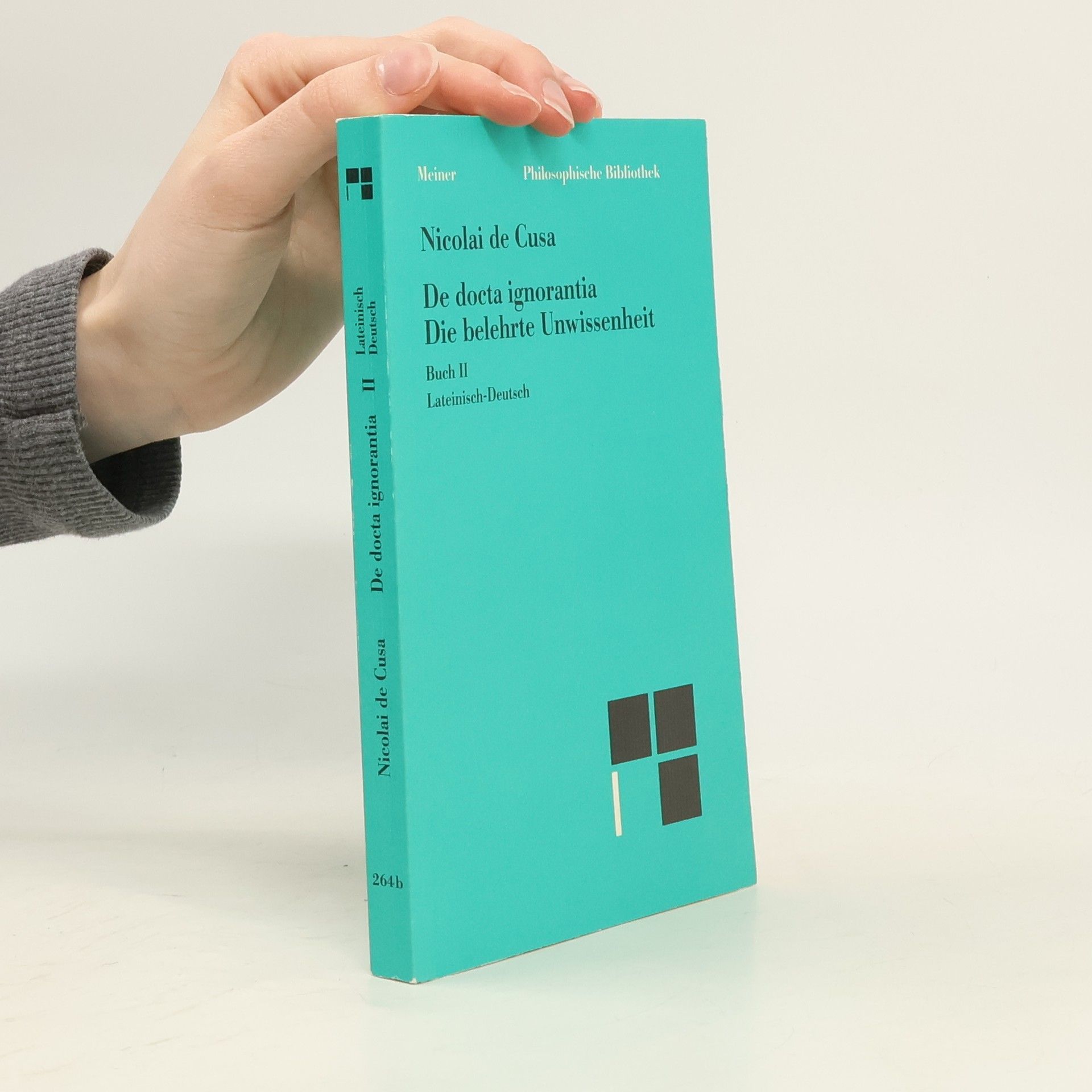 Nikolaus von Kues Die belehrte Unwissenheit