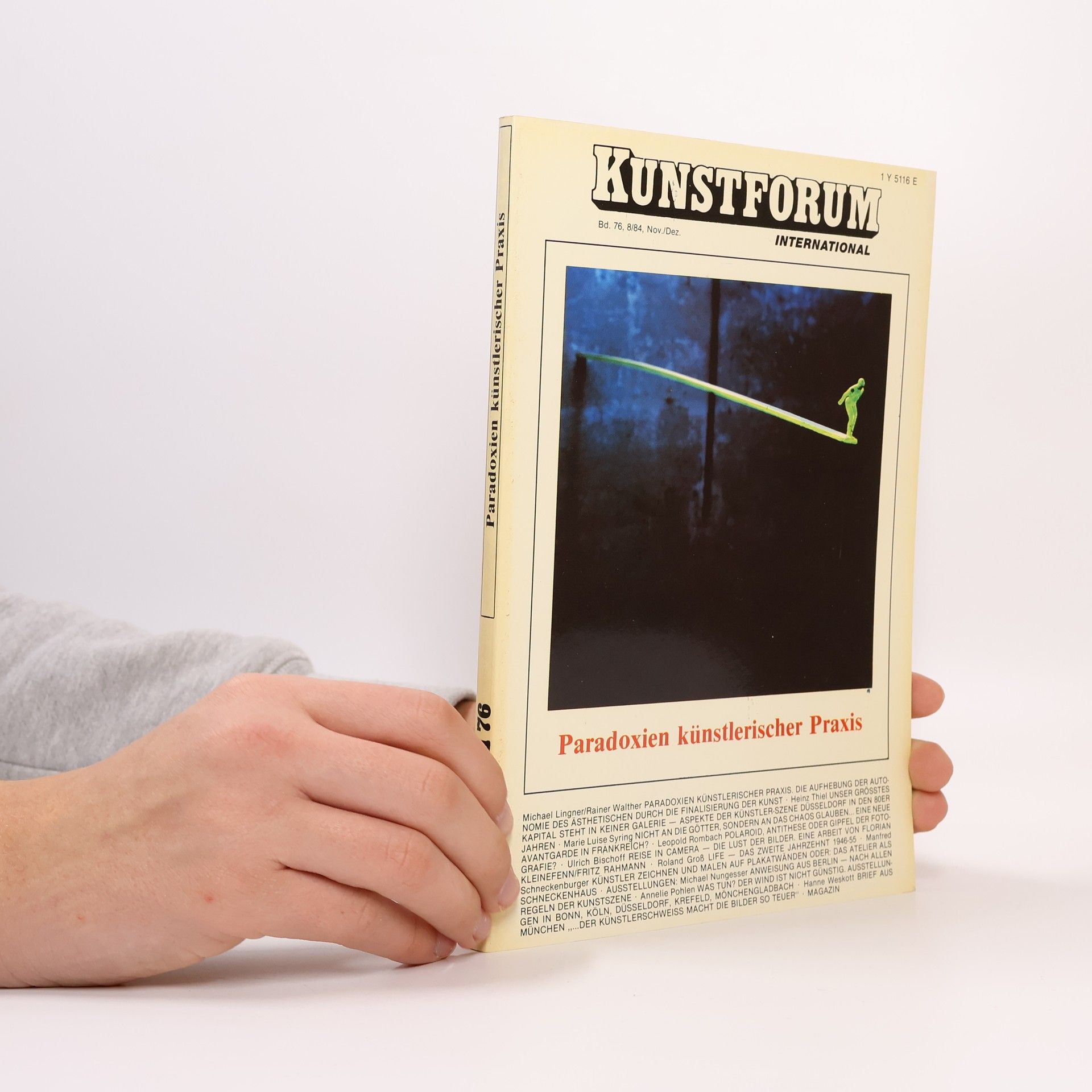 kolektiv Kunstforum Bd. 76. Paradoxien künstlerischer Praxis