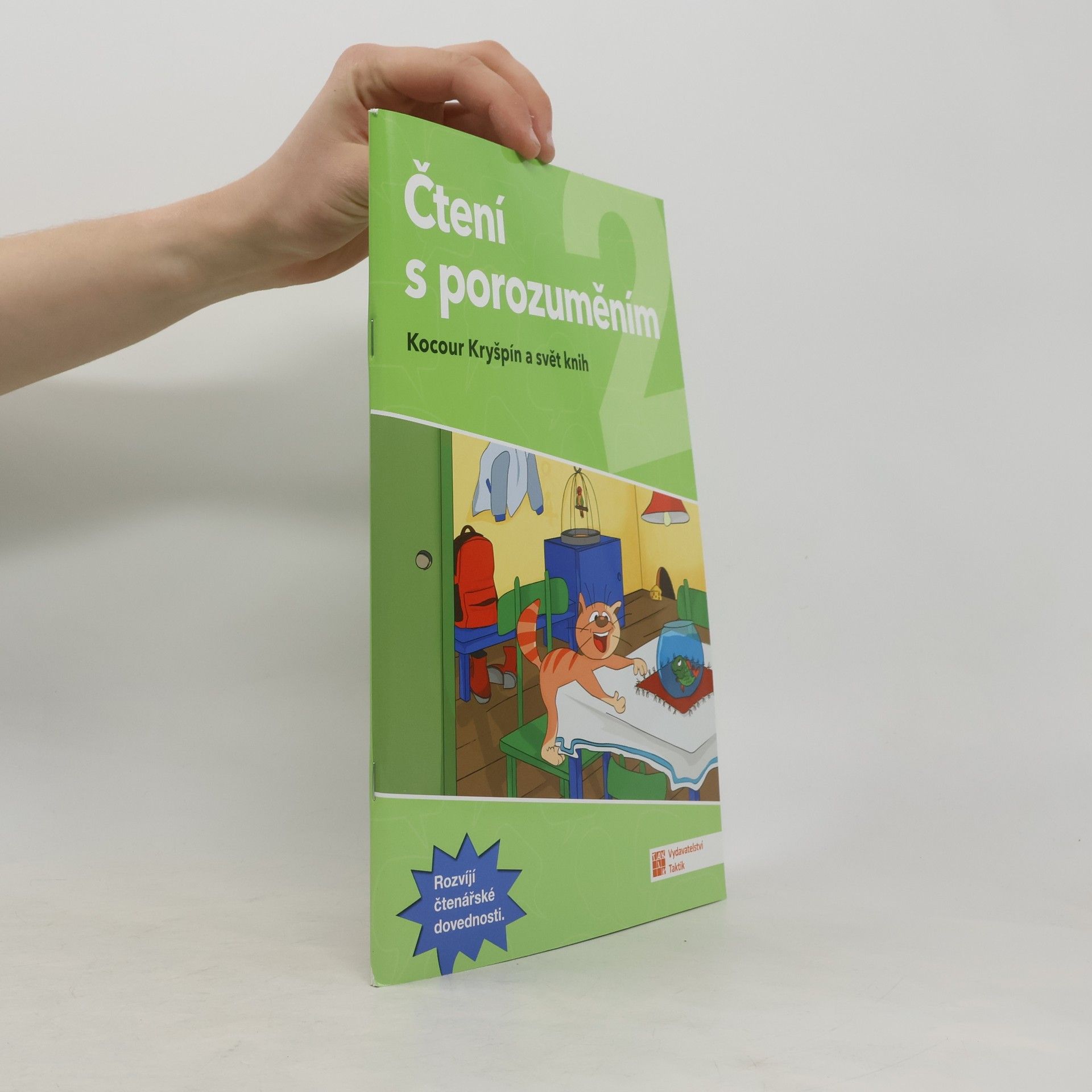 Monika Linhartová Čtení s porozuměním 2 : Kocour Kryšpín a svět knih