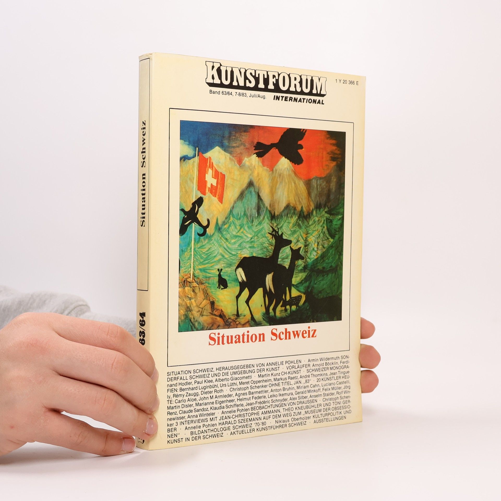 Autorenkollektiv Kunstforum Band 63/64. Situation Schweiz