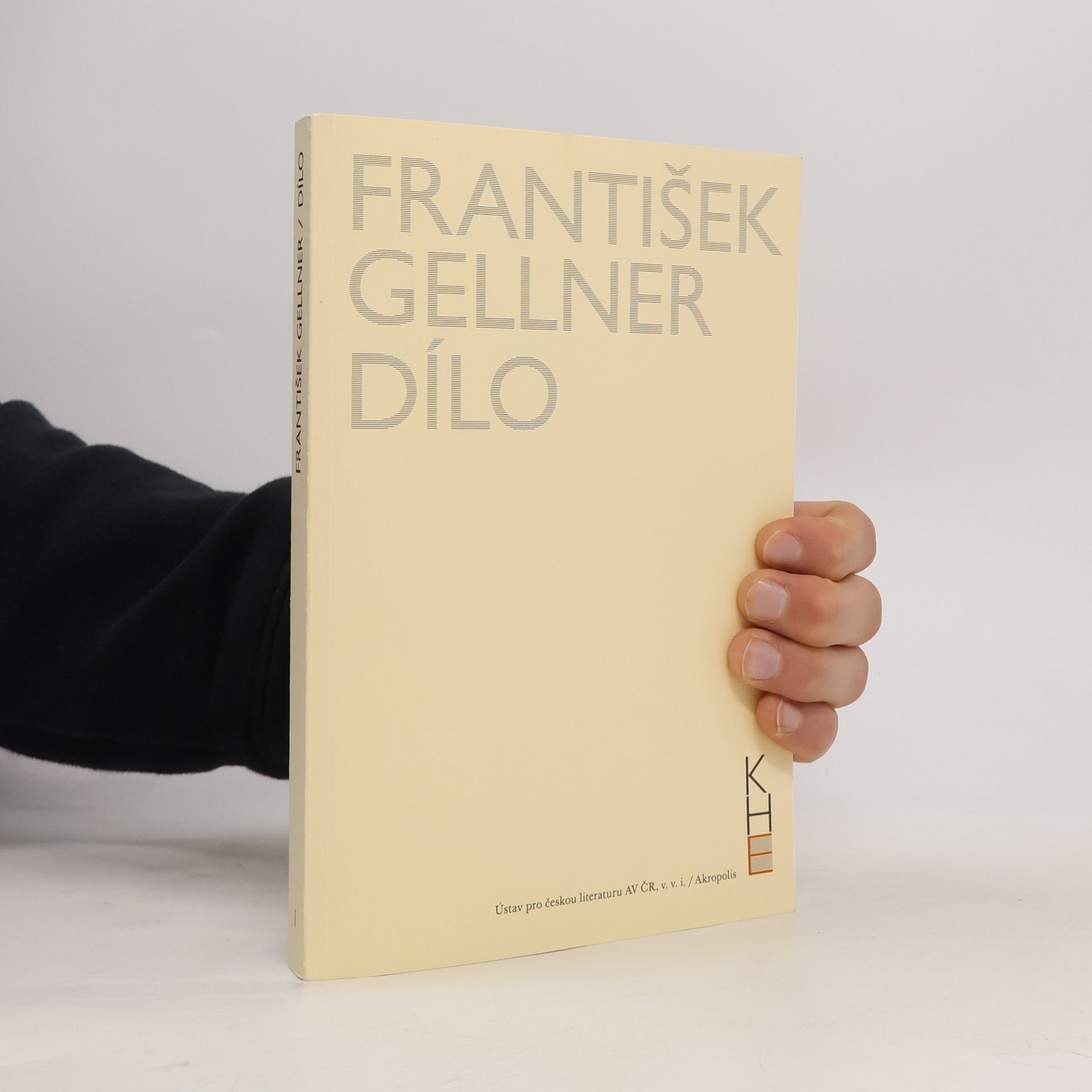 František Gellner. Dílo I