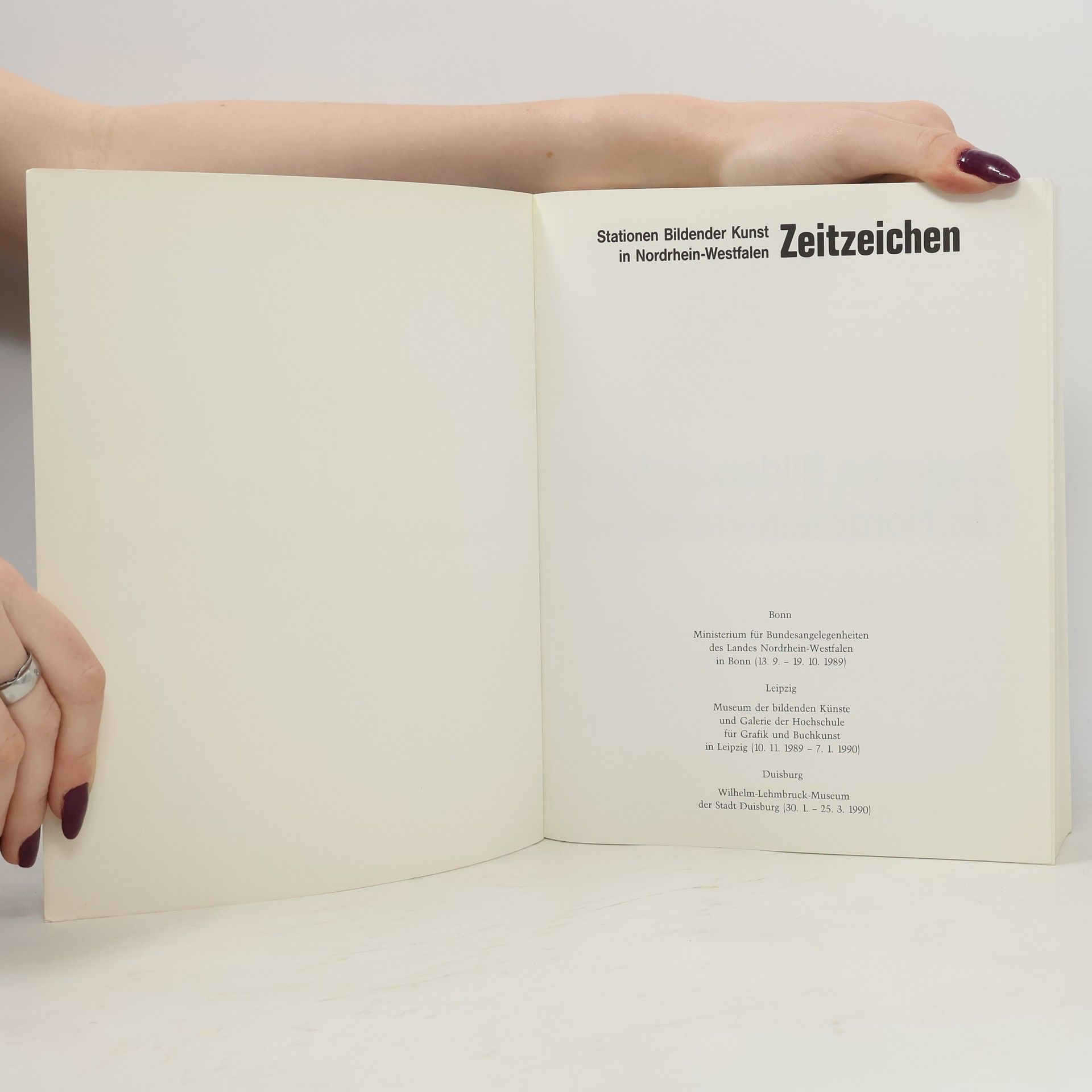Karl Ruhrberg Zeitzeichen