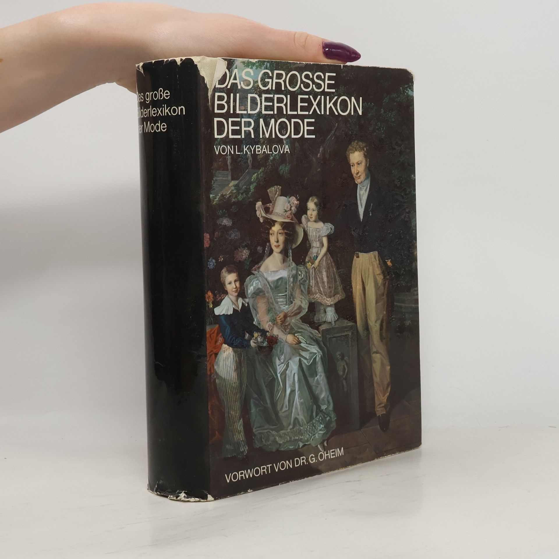Das grosse Bilderlexikon der Mode vom Altertum zur Gegenwart