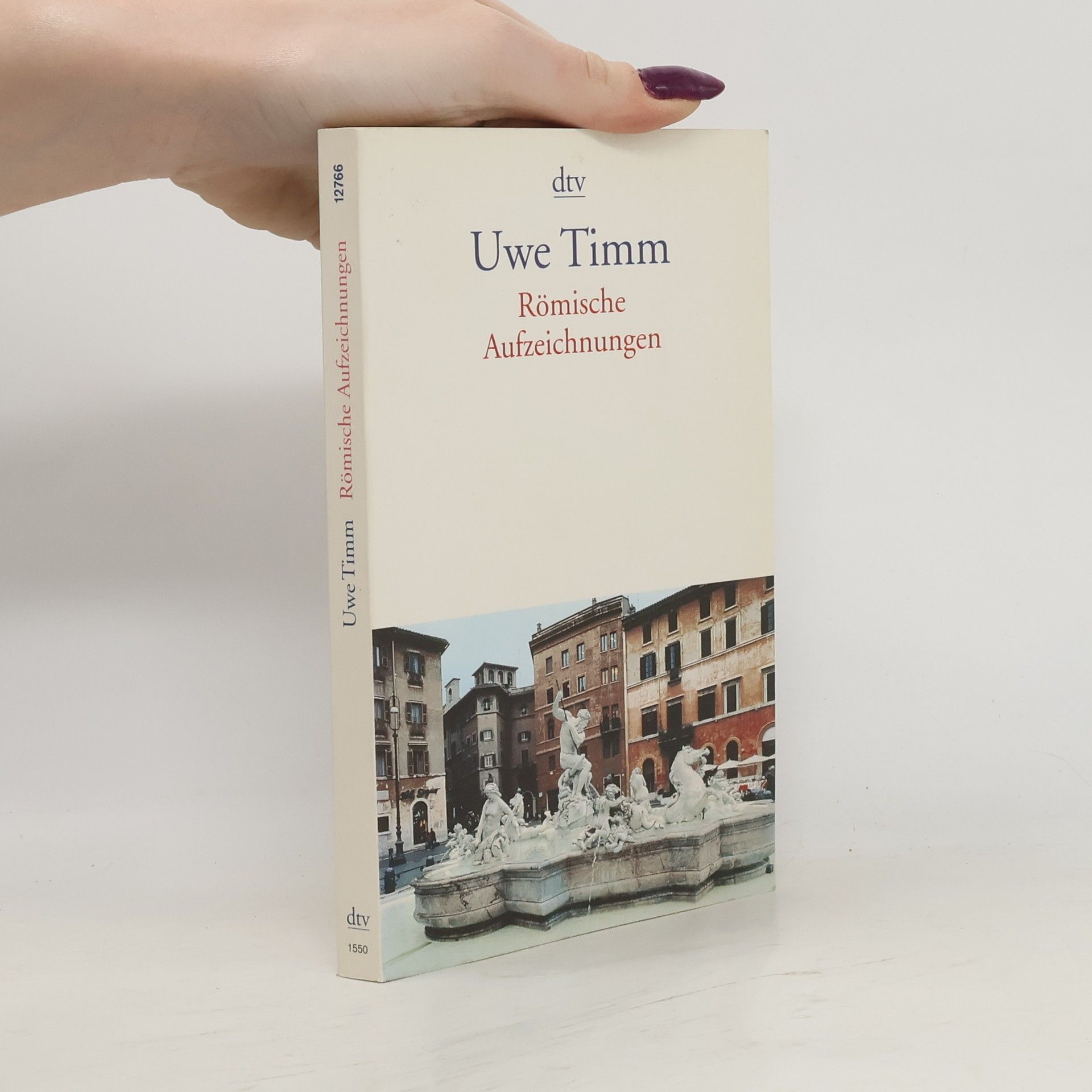 Uwe Timm Römische Aufzeichnungen