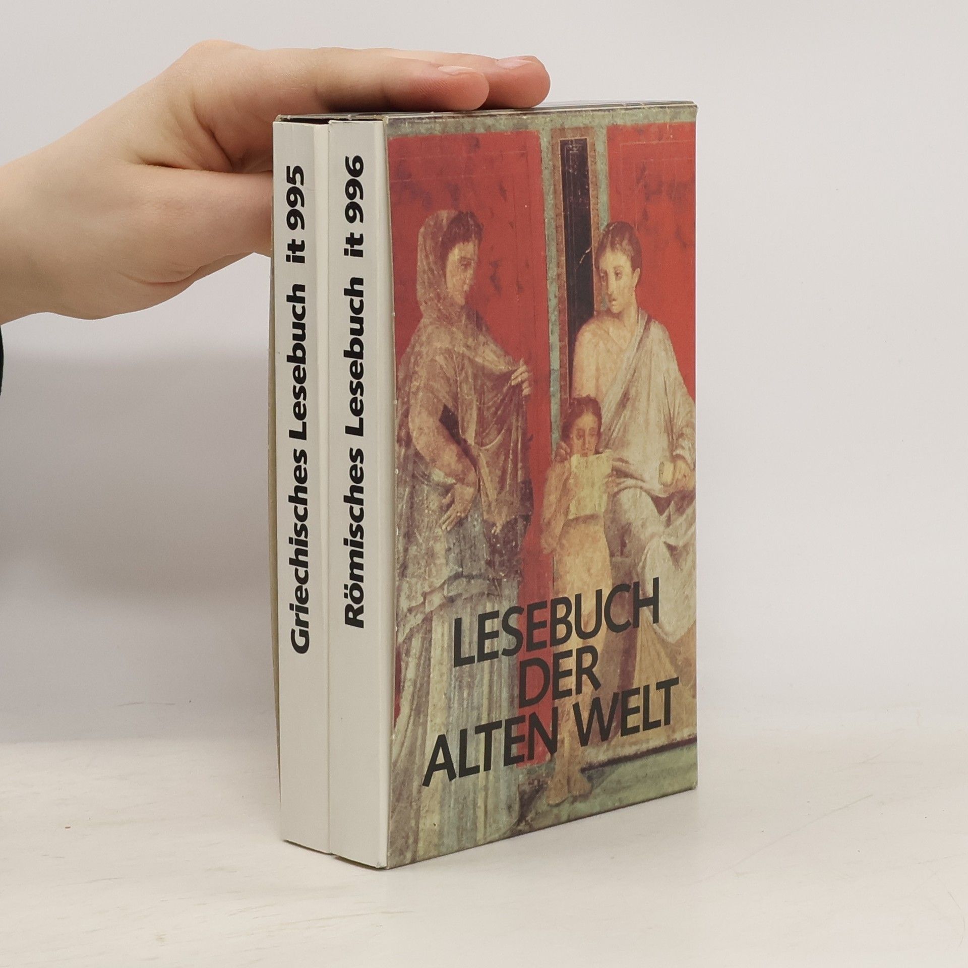 Lesebuch der Alten Welt, 2 Bde.. Griechisches Lesebuch; Römisches Lesebuch