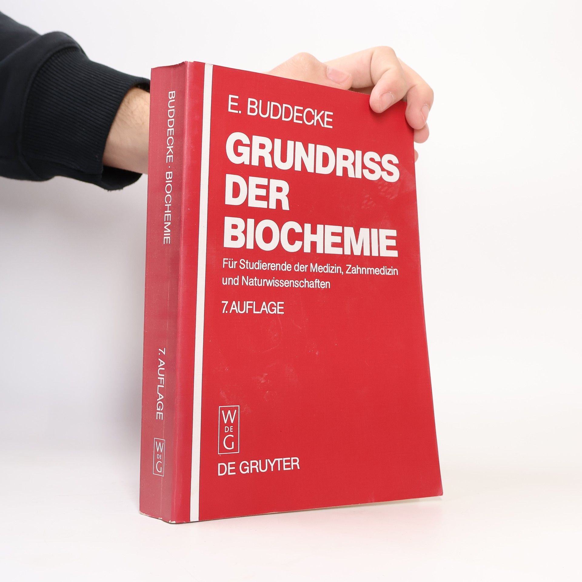 Eckhart Buddecke Grundriss der Biochemie