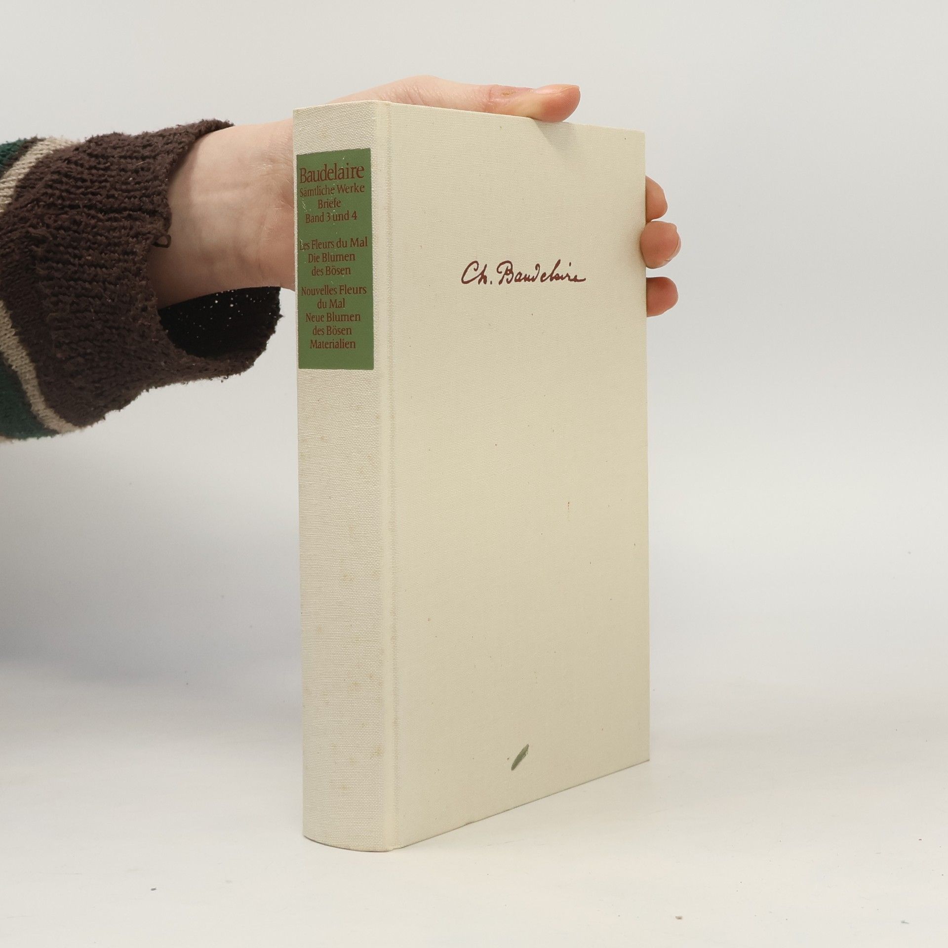 Charles Baudelaire Sämtliche Werke und Briefe 3-4