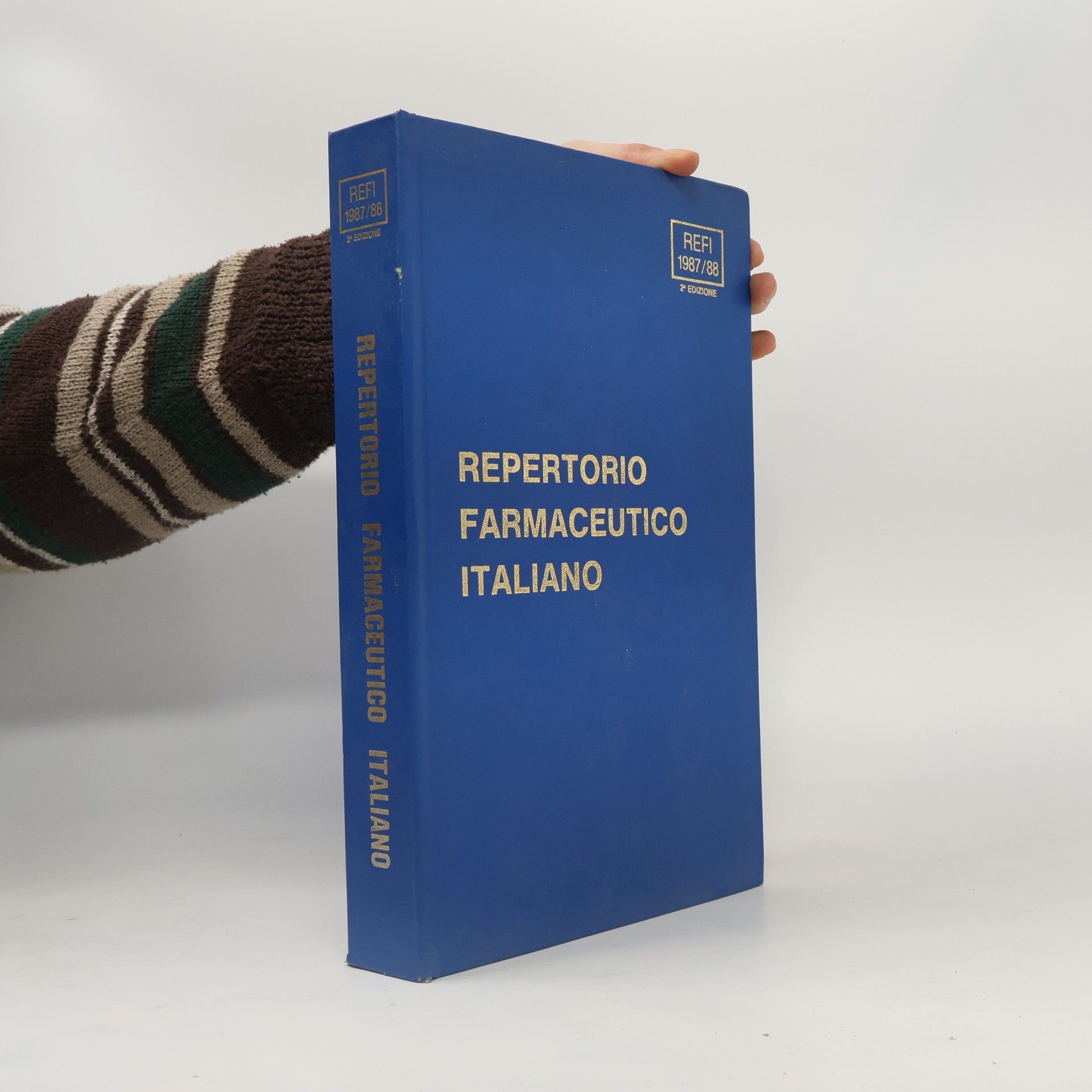 Associazione nazionale dell' industria farmaceutica Repertorio farmaceutico Italiano 1987/88 - 2ª Edizione