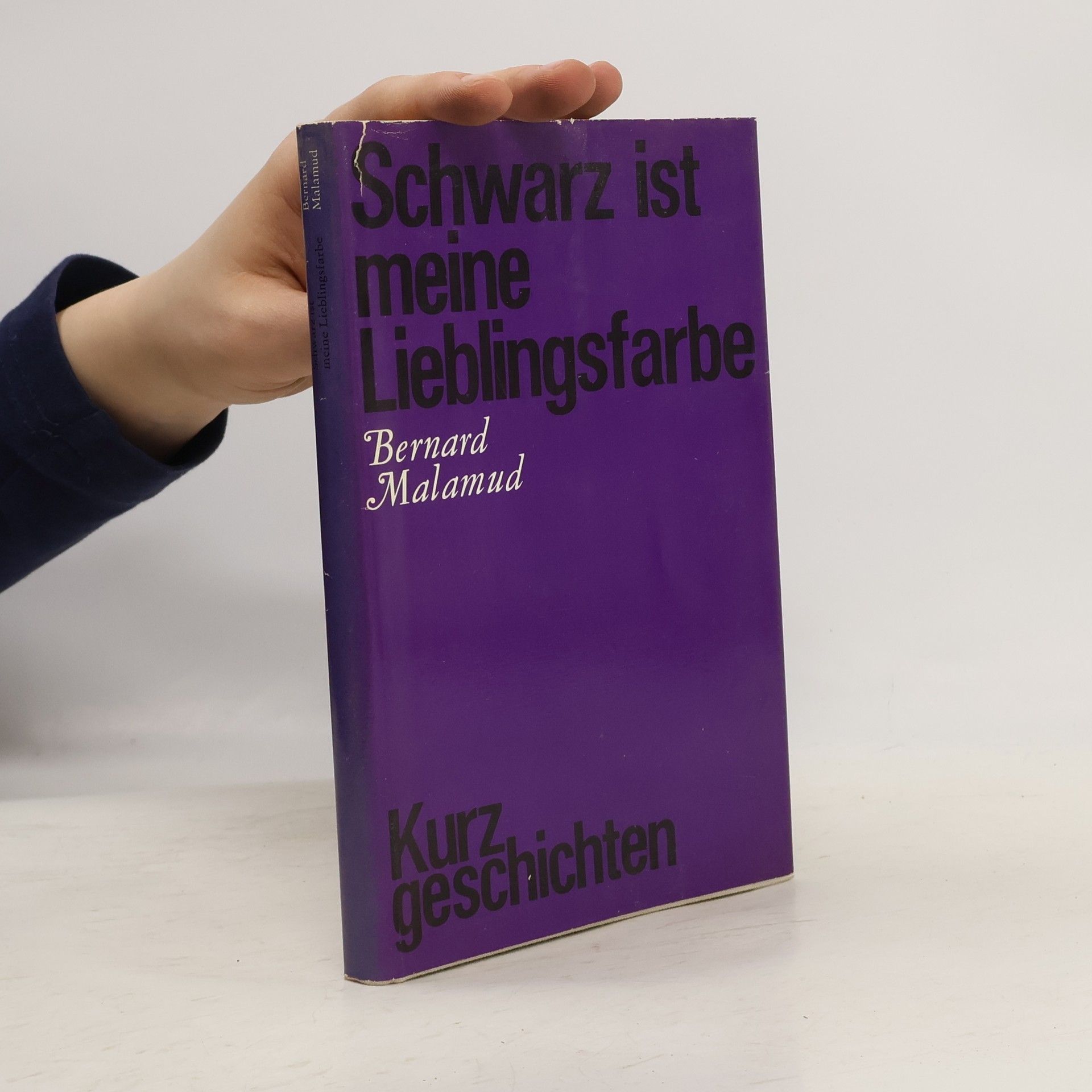 Bernard Malamud Schwarz ist meine Lieblingsfarbe