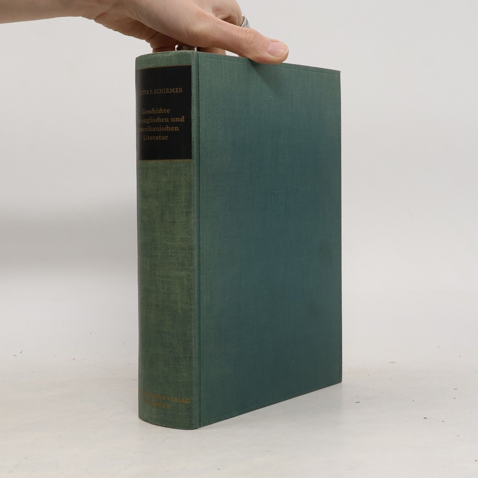 Walter F. Schirmer Kurze Geschichte der Englischen und Amerikanischen Literatur