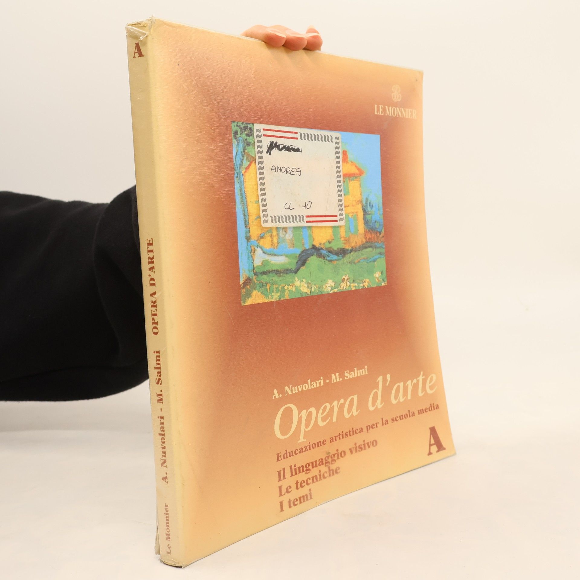 Alberto Nuvolari Opera d'arte. Educazione artistica per la scuola media
