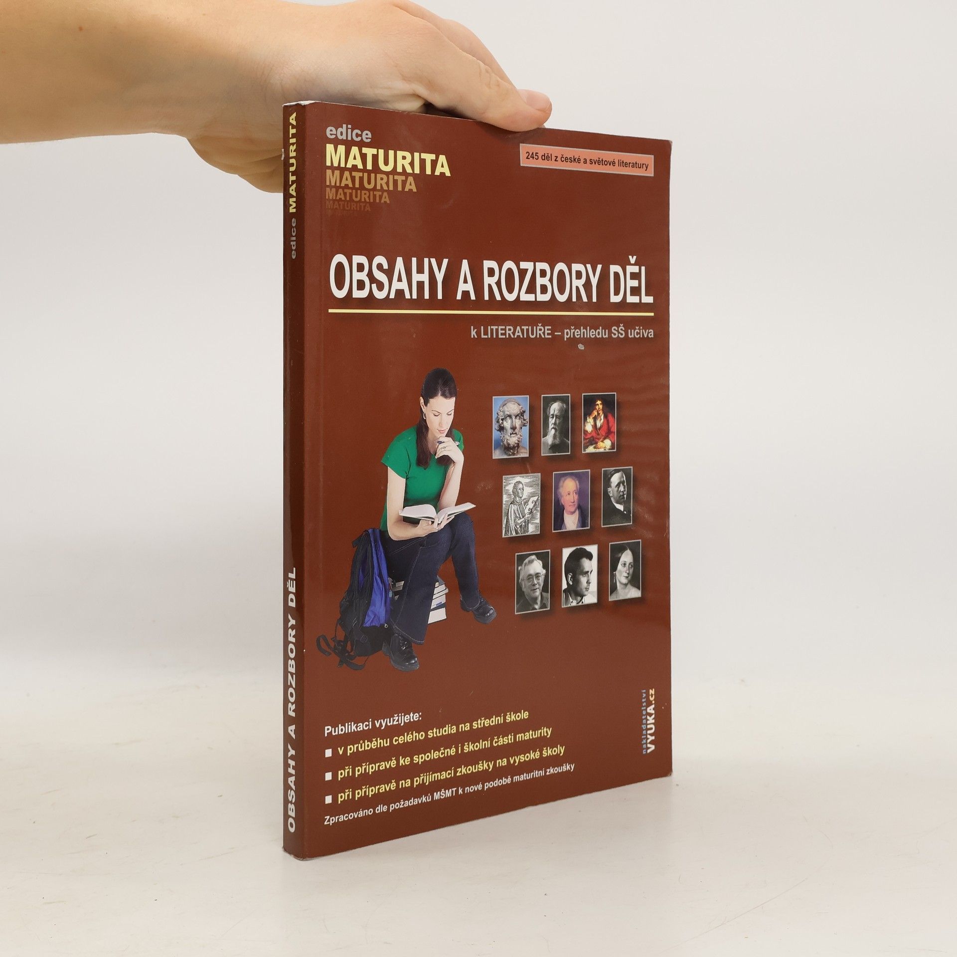 Otakar Slanař Obsahy a rozbory děl. K Literatuře - přehledu SŠ učiva