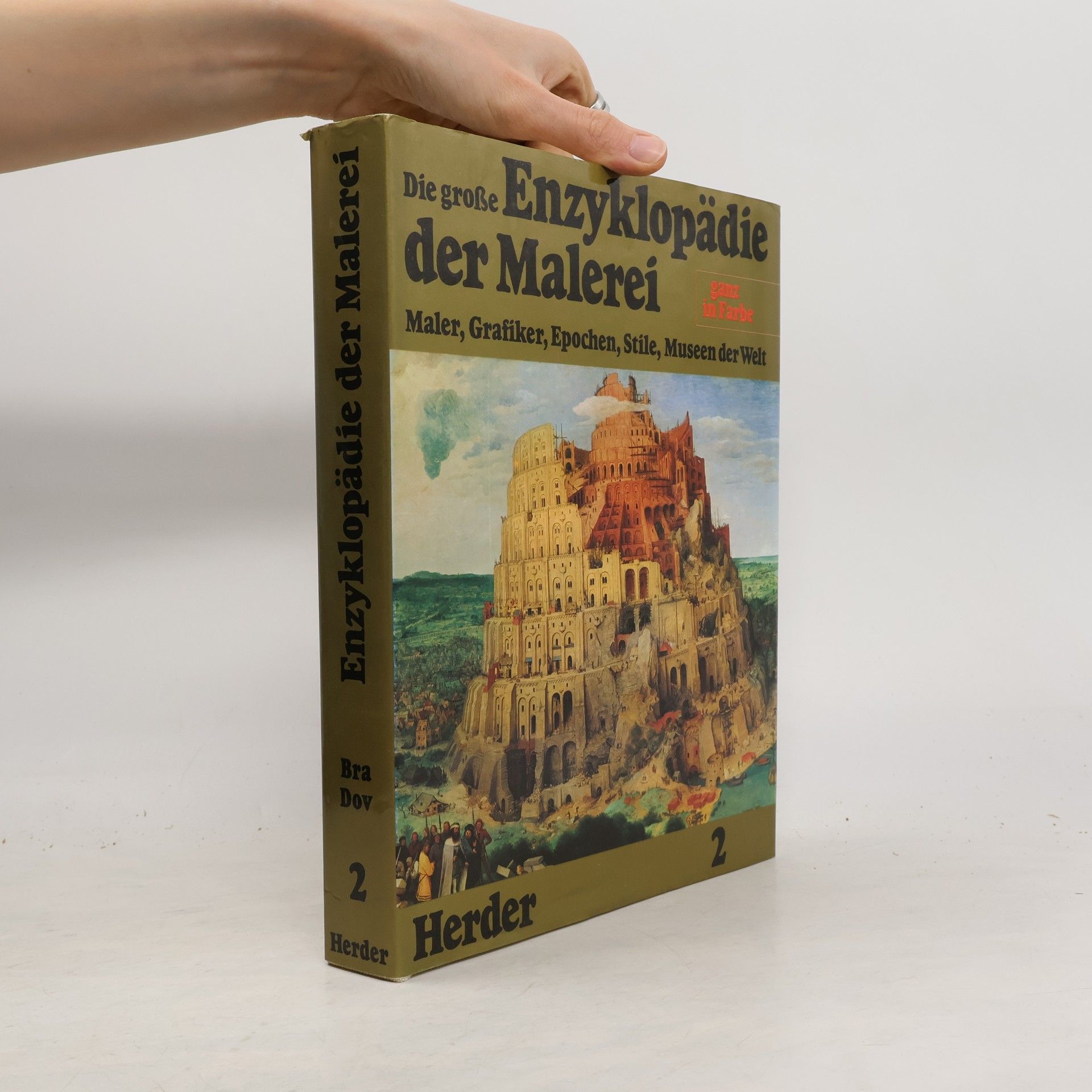 Kolektiv autorů Die grosse Enzyklopädie der Malerei