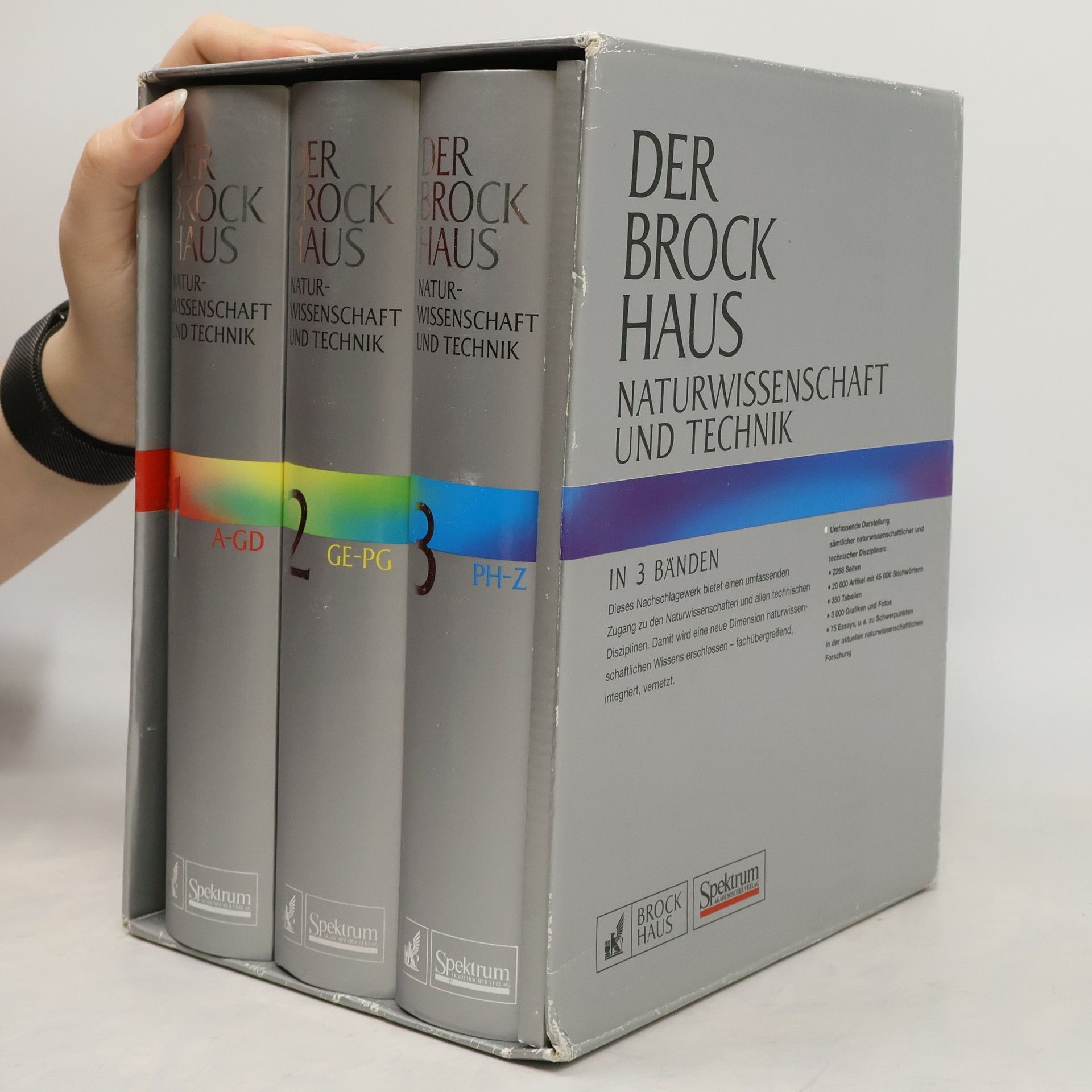 Kolektiv autorů Der Brockhaus Naturwissenschaft und Technik 1-3