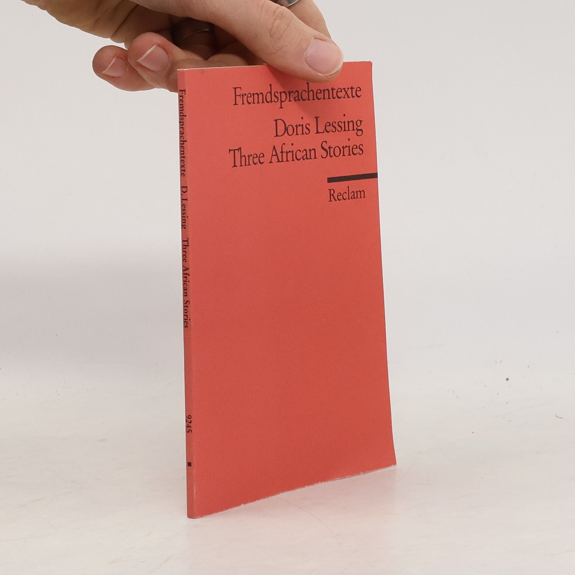 Doris Lessing Three African stories