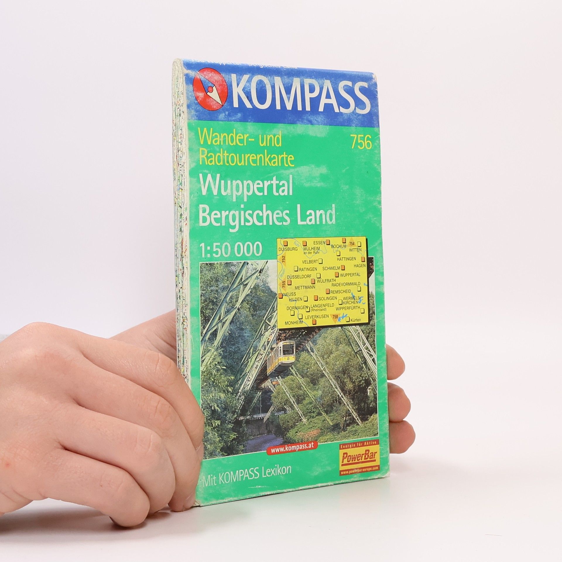 Autorenkollektiv Kompass. Wander und Radtourenkarte 756