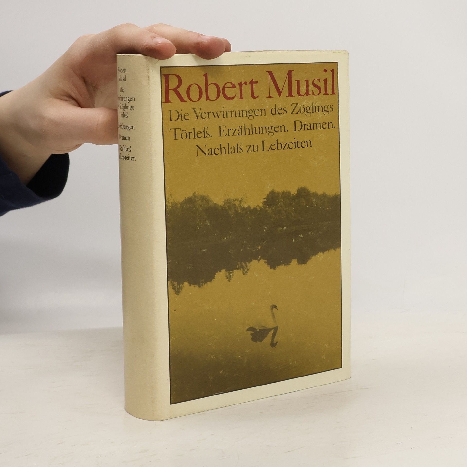 Robert Musil Die Verwirrungen des Zöglings Törleß. Erzählungen. Dramen. Nachlass zu Lebzeiten