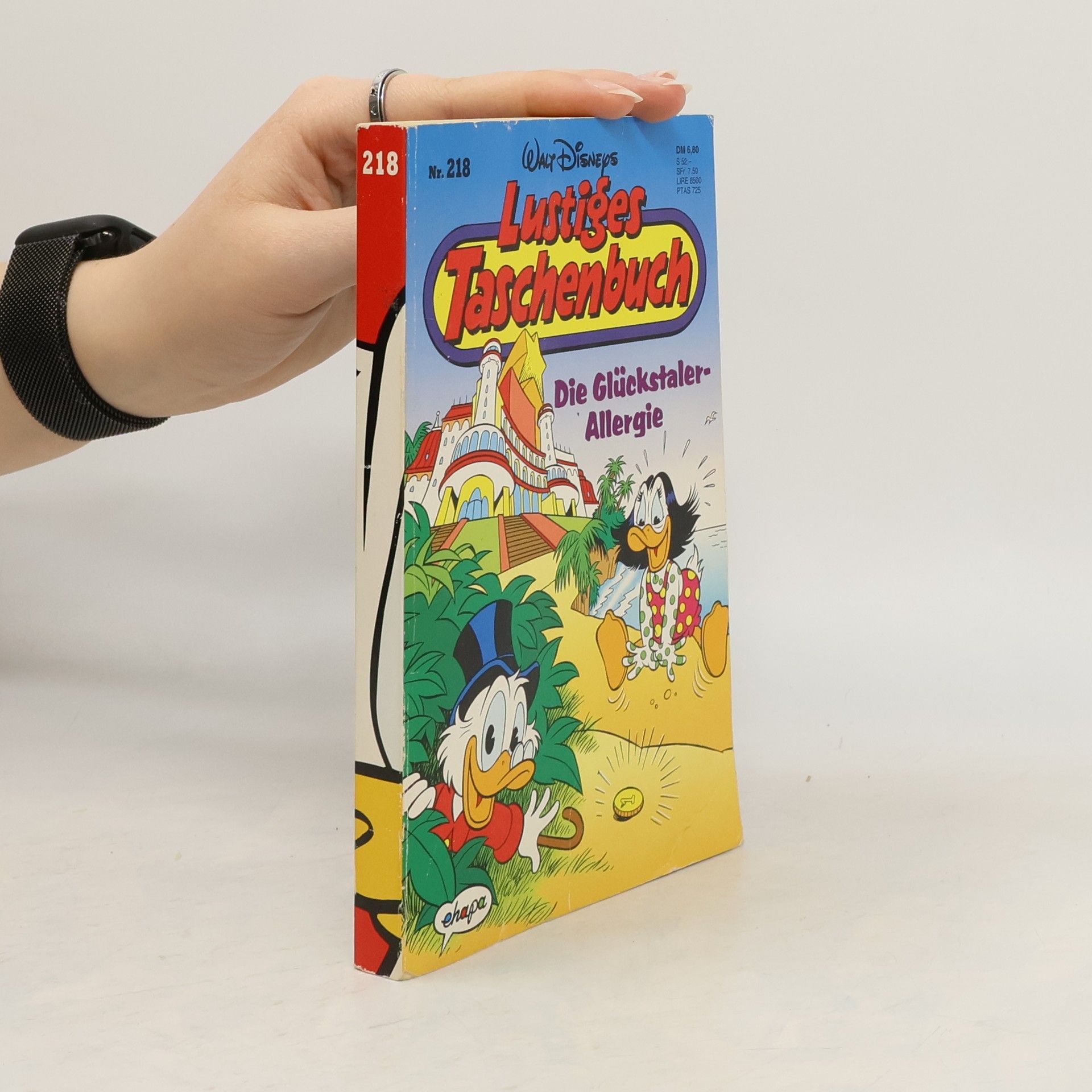 Walt Disney Lustiges Taschenbuch 218. Die Glückstaler-Allergie