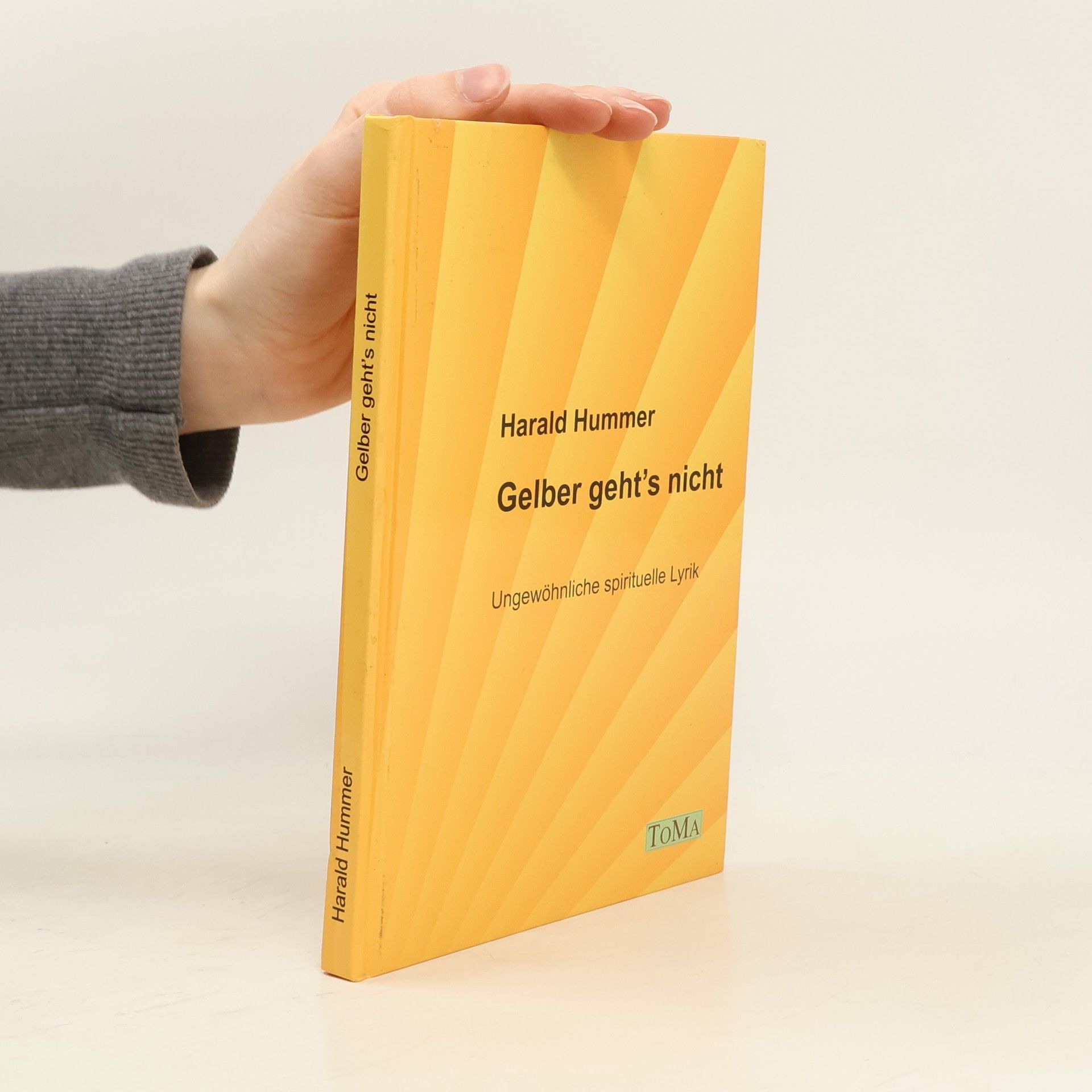 Harald Hummer Gelber geht's nicht