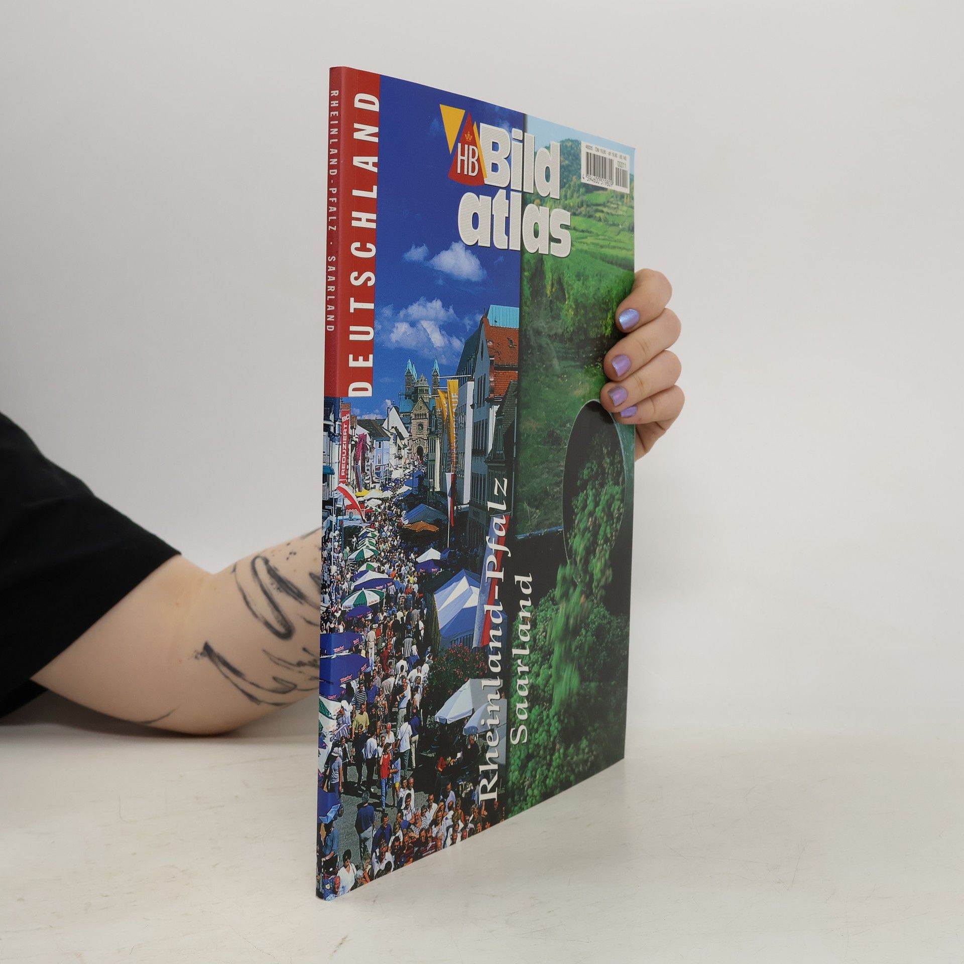 Kolektív autorov HB Bildatlas. Rheinland-Pfalz. Saarland