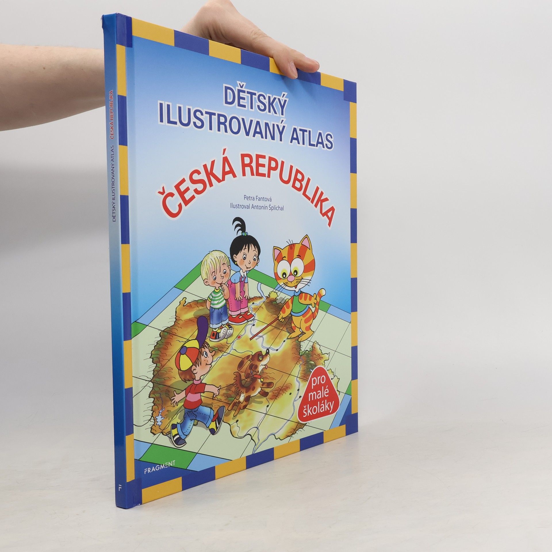 Antonín Šplíchal Dětský ilustrovaný atlas Česká republika