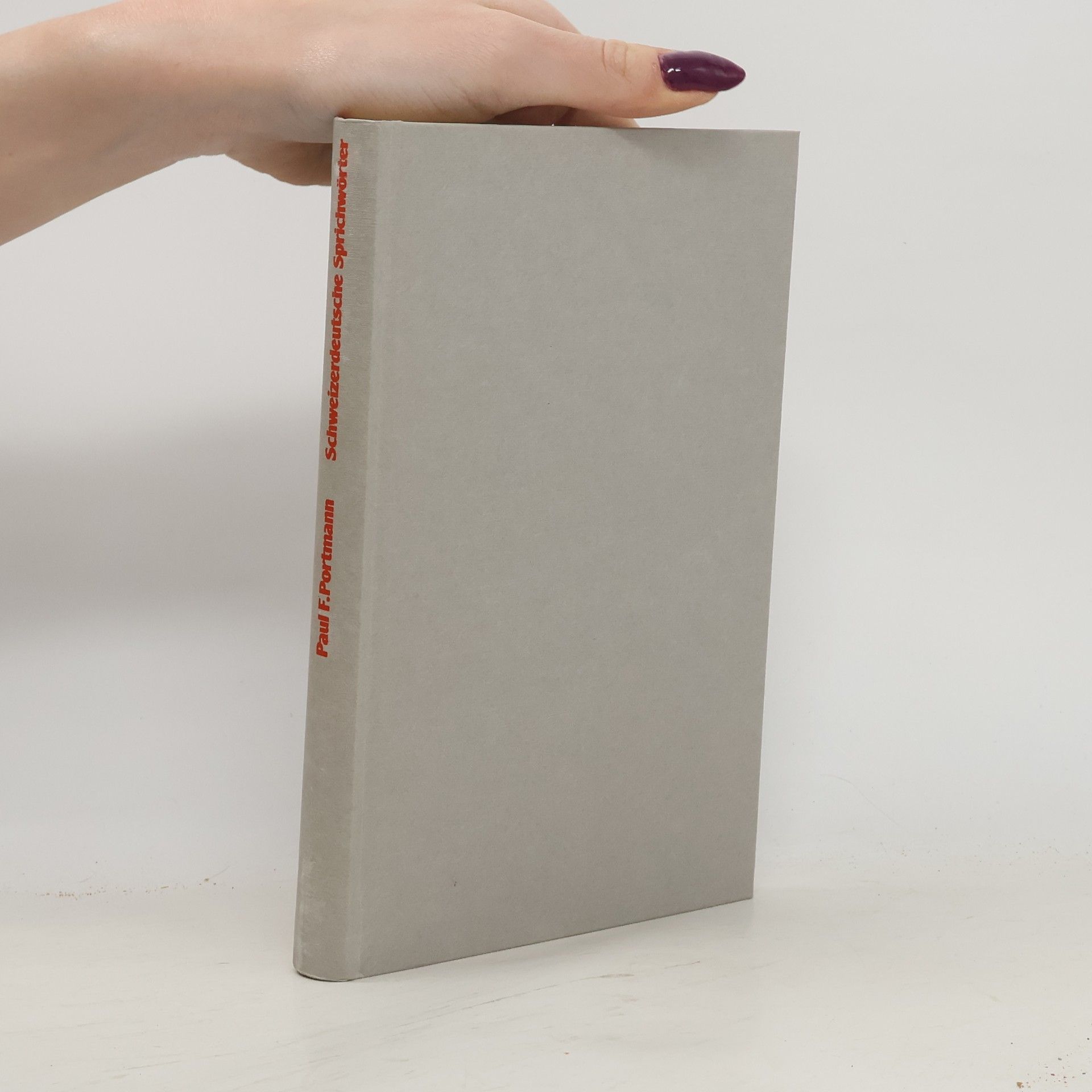 Paul F. Portmann Di letschti Chue tuet's Törli zue