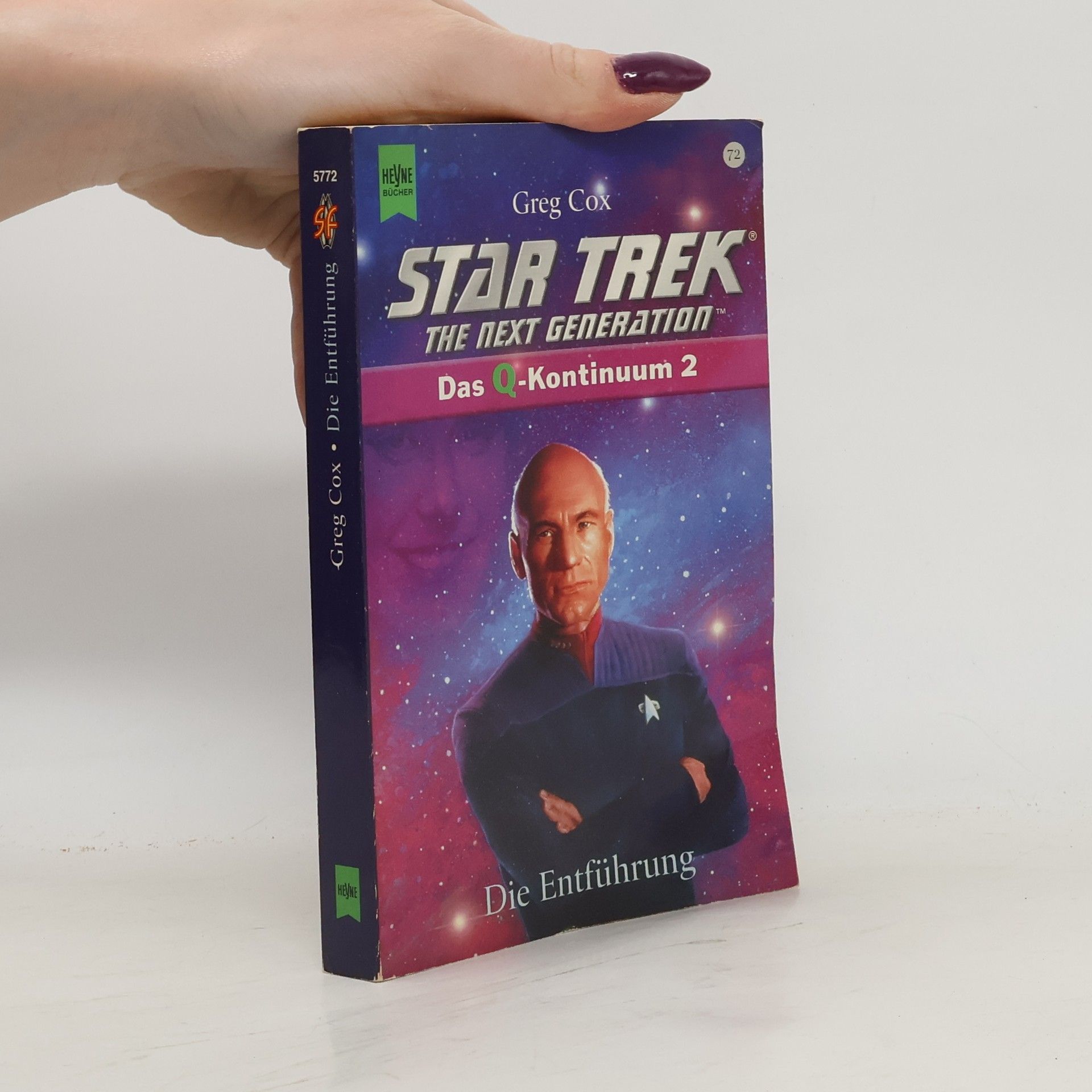 Greg Cox Star Trek, The Next Generation, Die Entführung