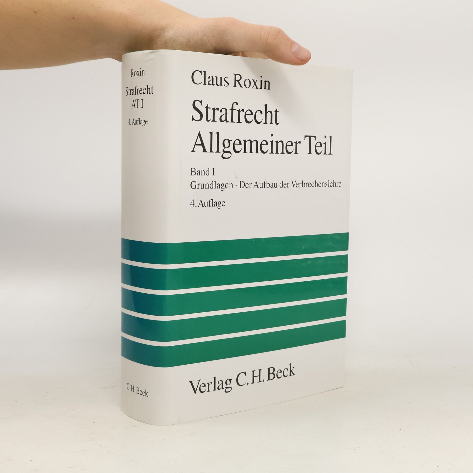 Claus Roxin Strafrecht Allgemeiner Teil