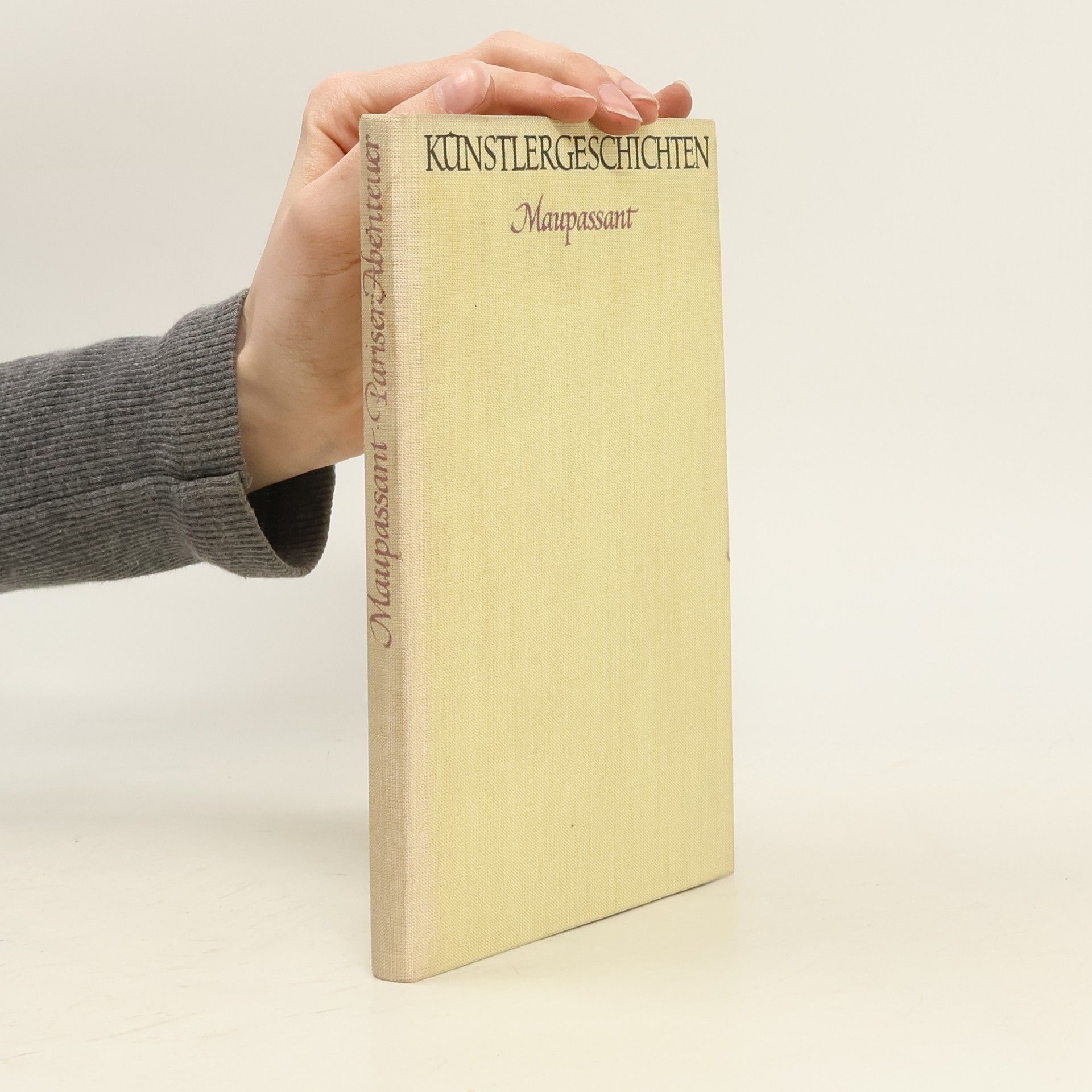 Guy de Maupassant Künstlergeschichten