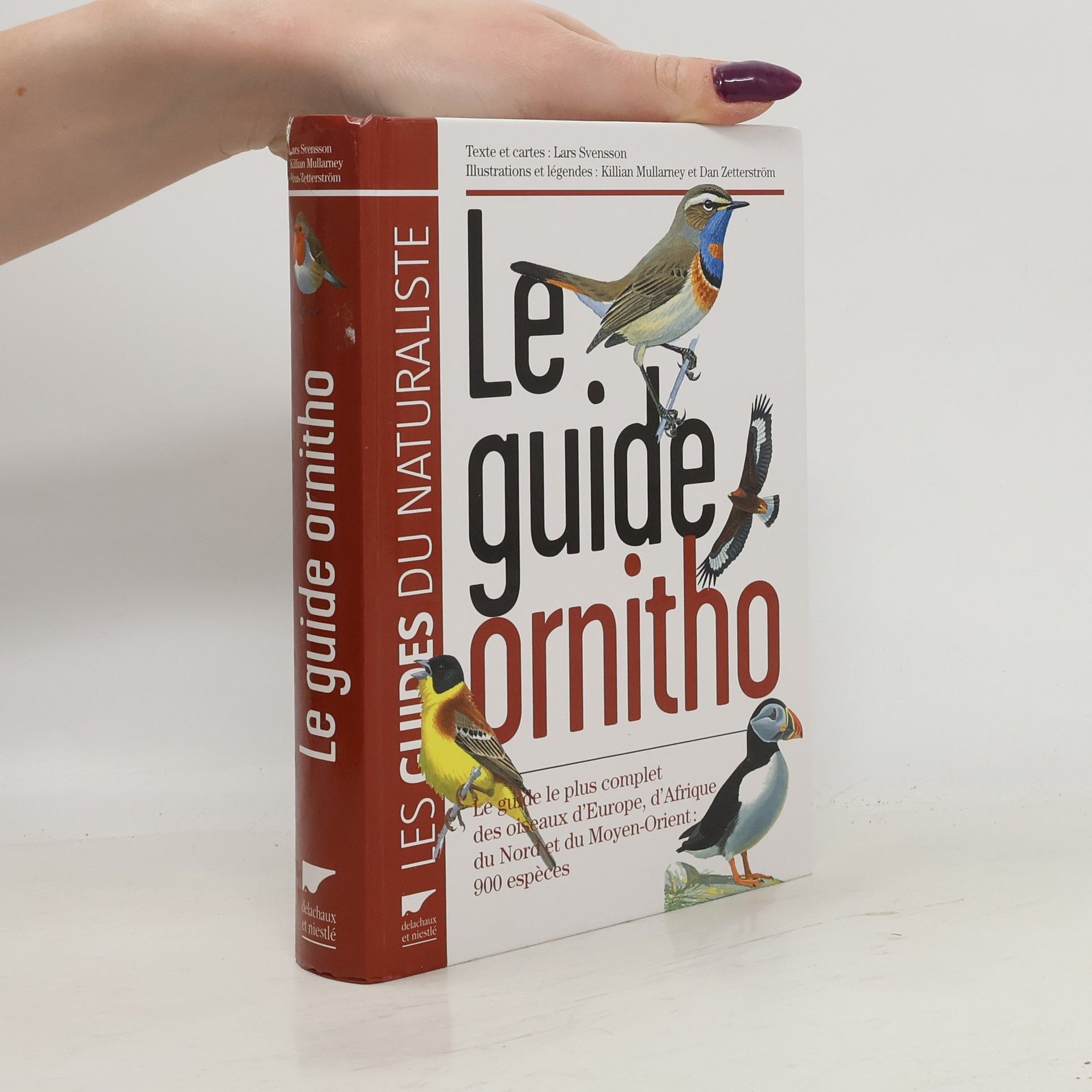 Dan Zetterström Le guide ornitho