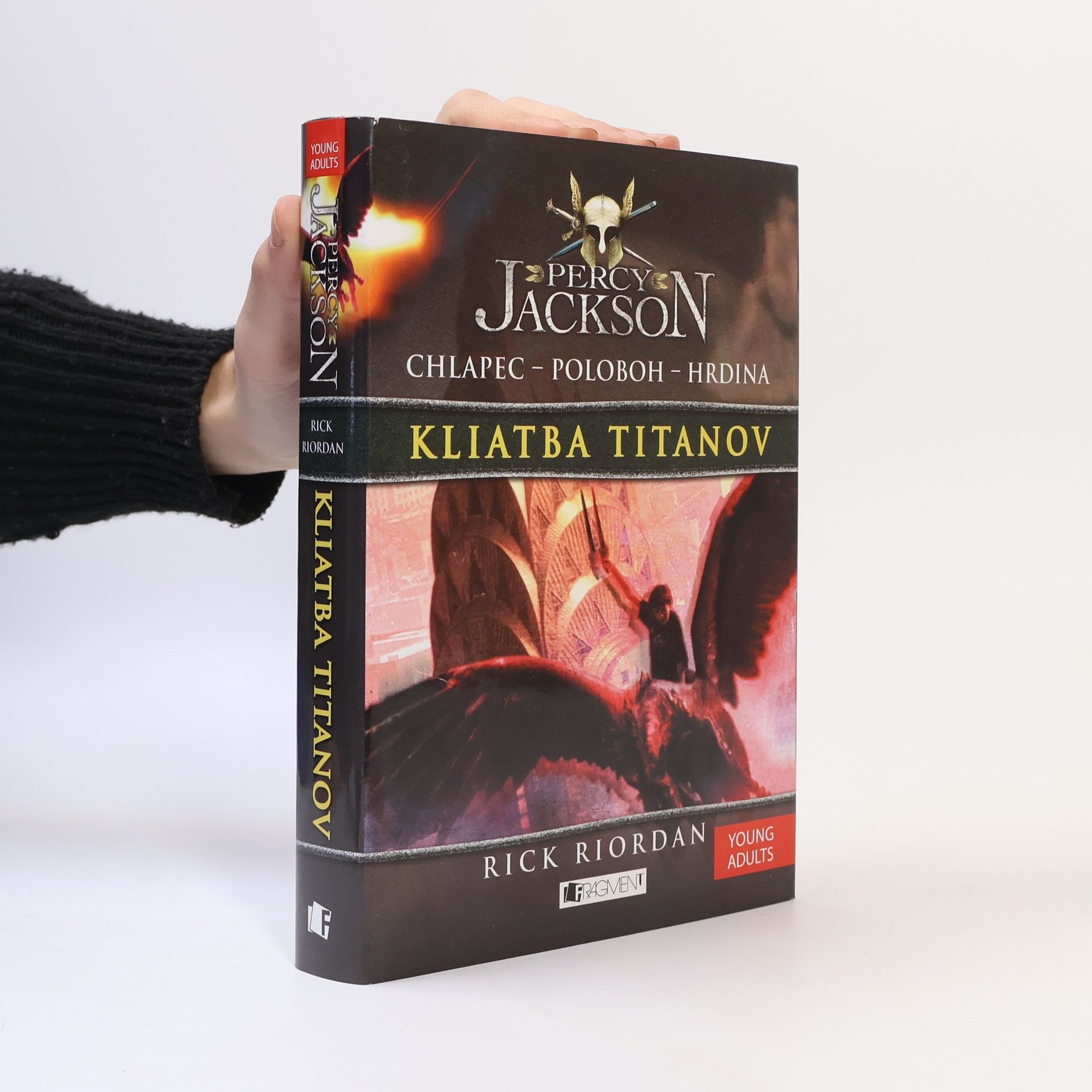 Rick Riordan Kliatba Titanov